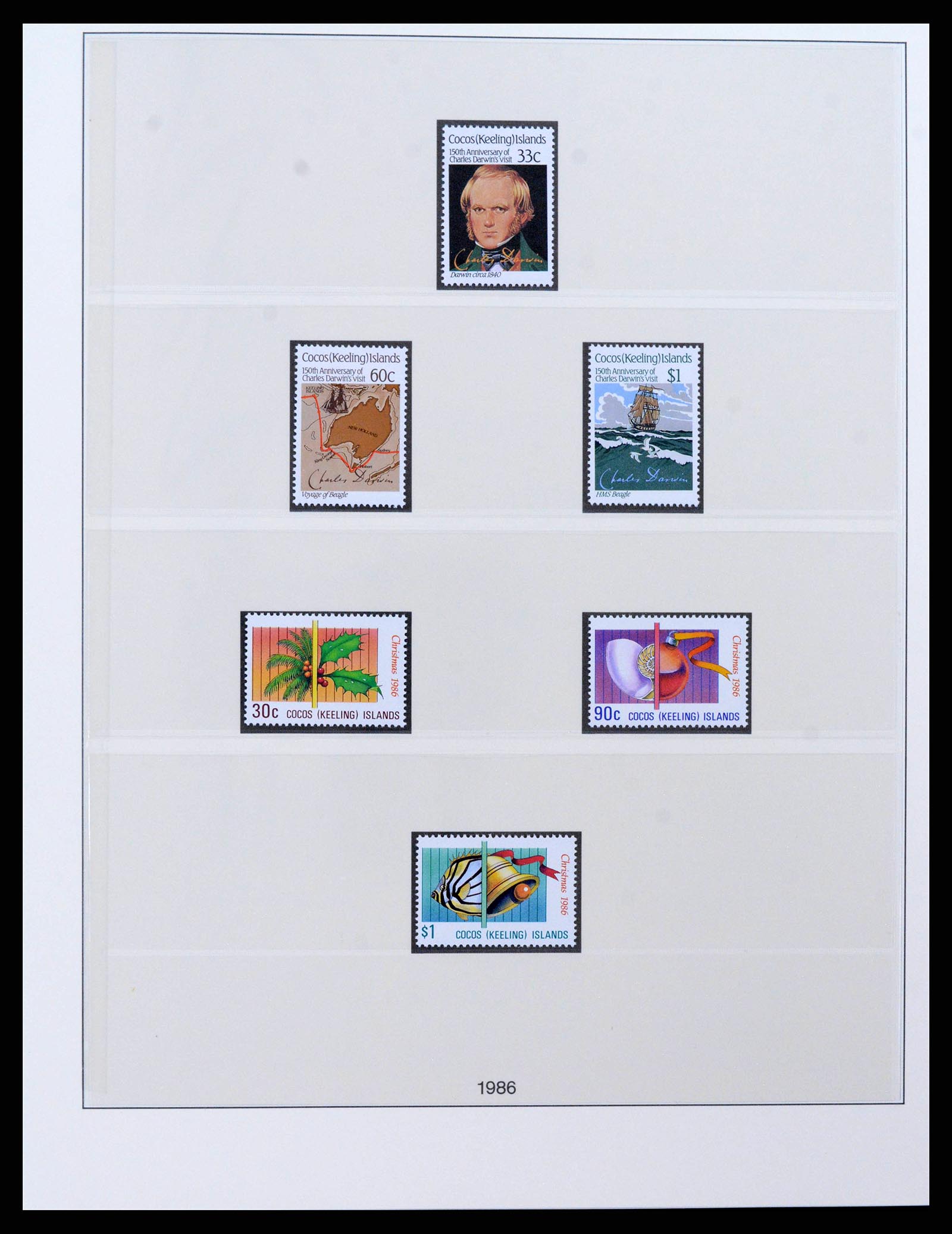 38347 0016 - Stamp collection 38347 Cocos Island complete 1963-2017!!