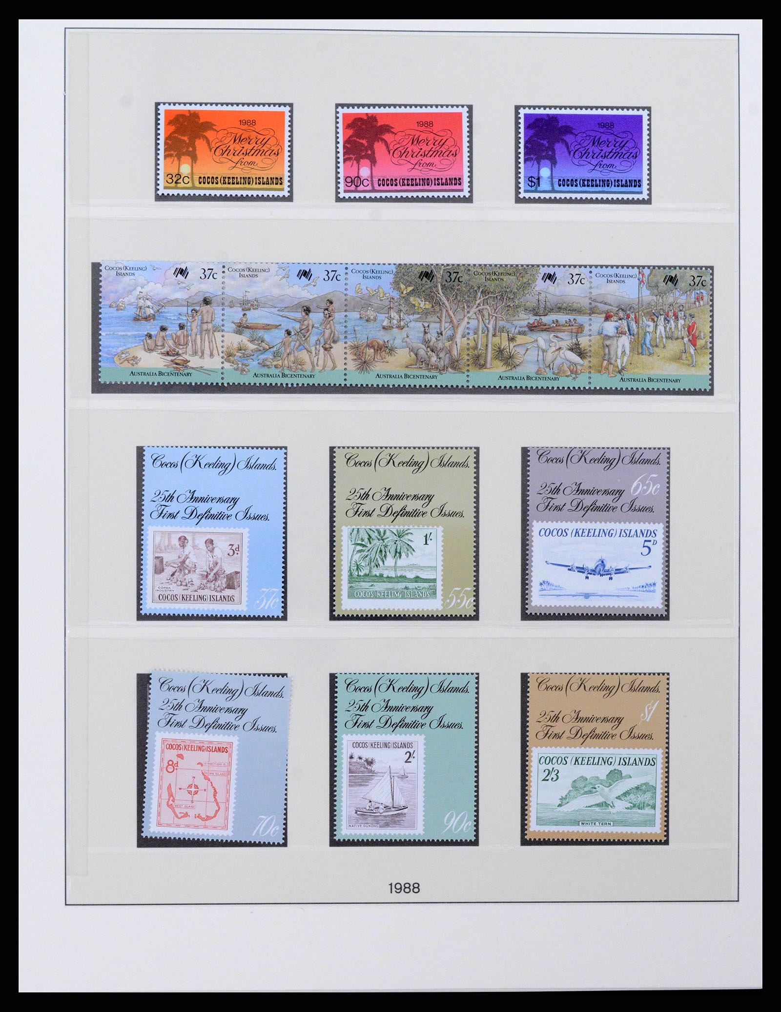 38347 0018 - Stamp collection 38347 Cocos Island complete 1963-2017!!