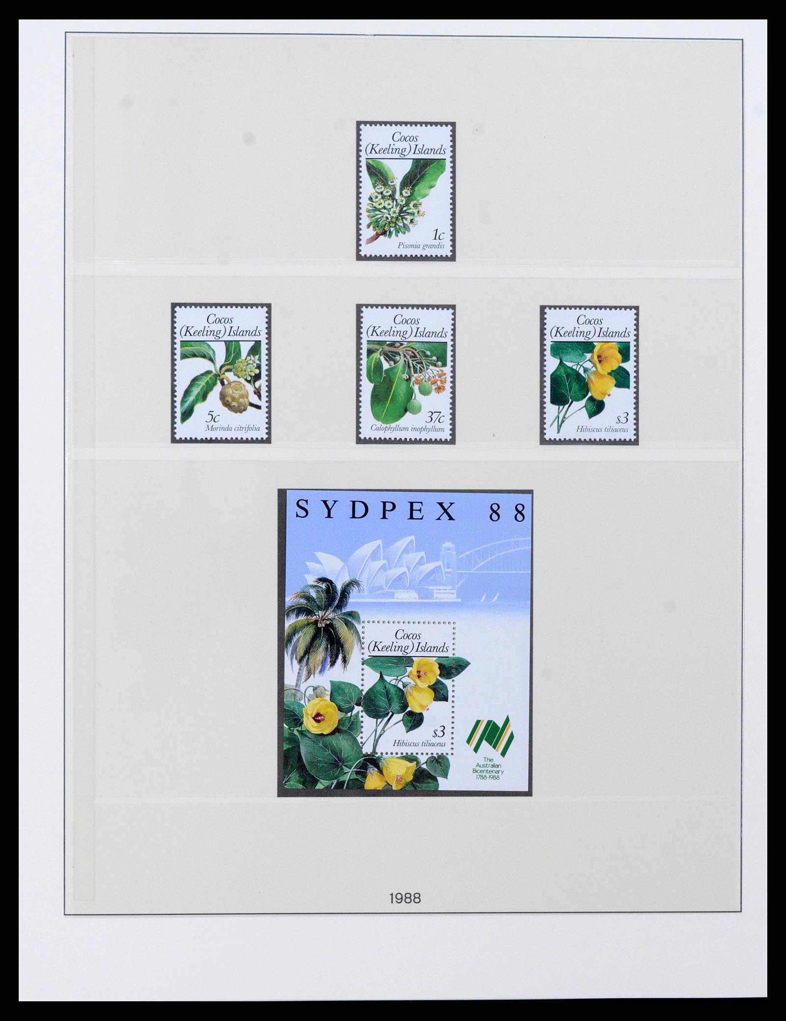 38347 0020 - Stamp collection 38347 Cocos Island complete 1963-2017!!