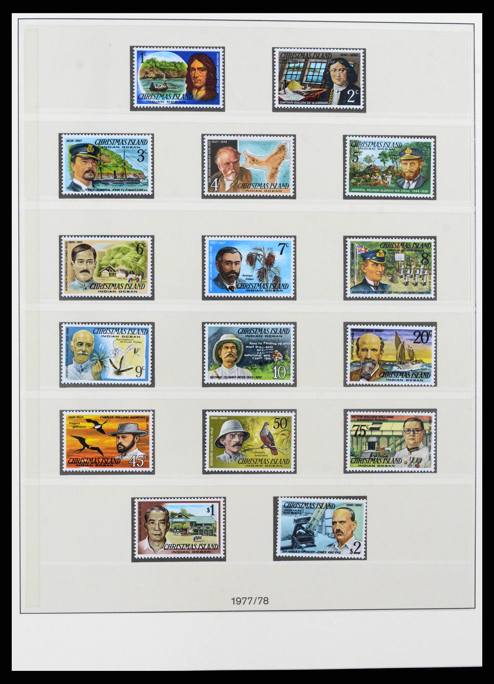 38348 0005 - Postzegelverzameling 38348 Christmas Island compleet 1958-2017!!