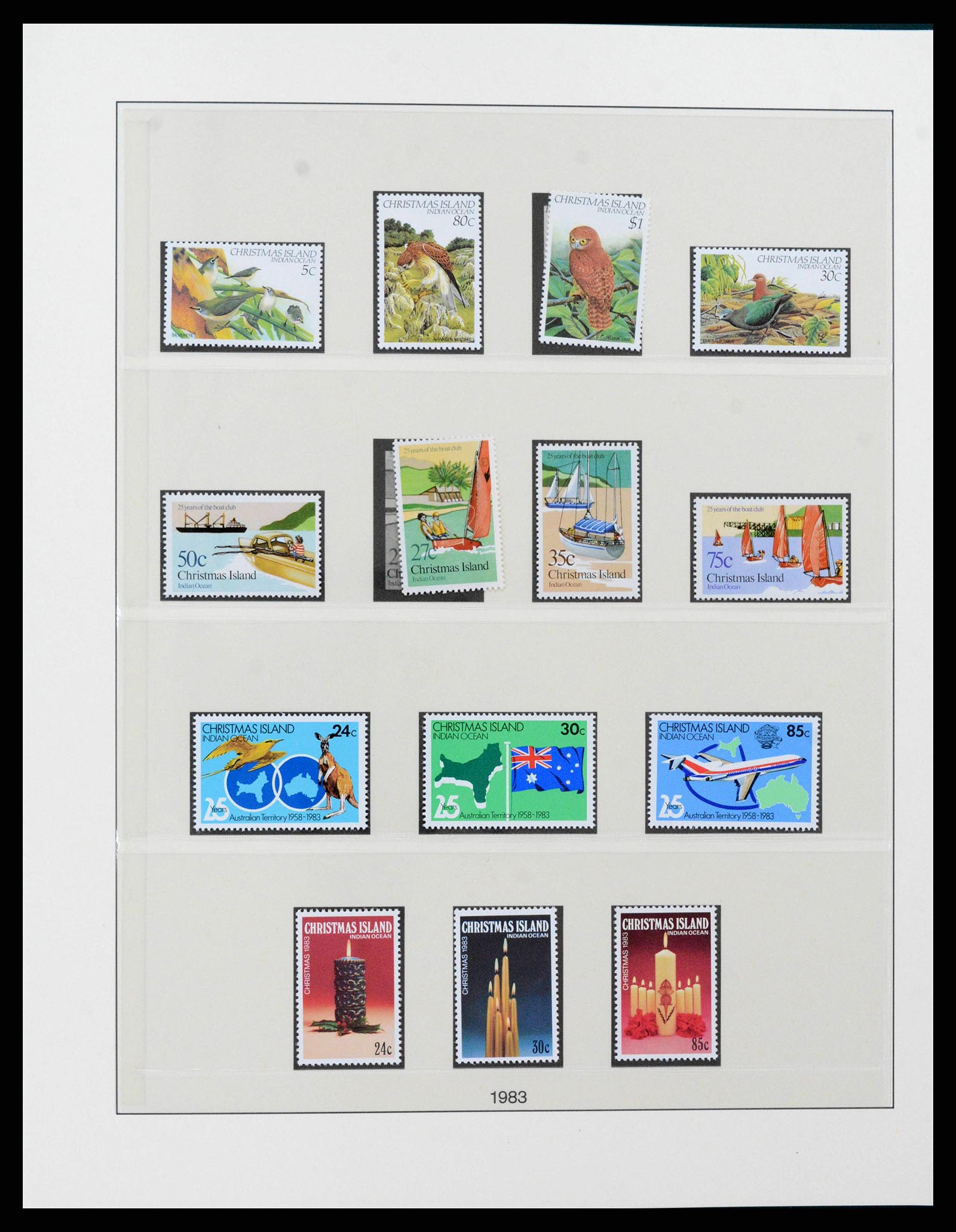 38348 0017 - Postzegelverzameling 38348 Christmas Island compleet 1958-2017!!