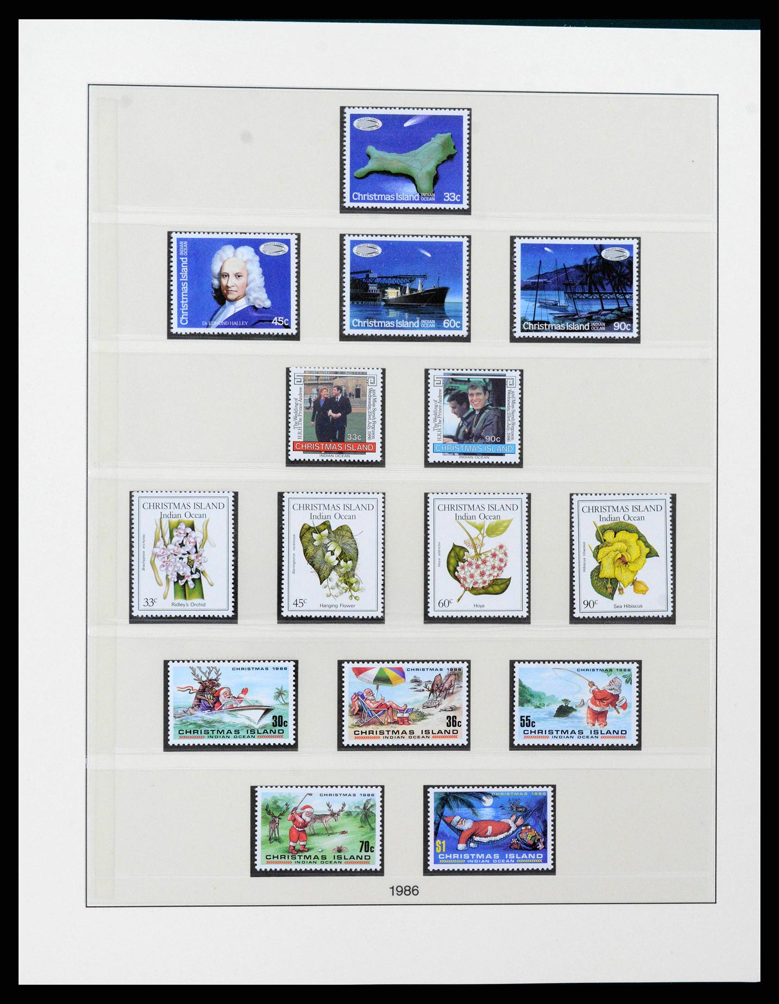 38348 0022 - Postzegelverzameling 38348 Christmas Island compleet 1958-2017!!