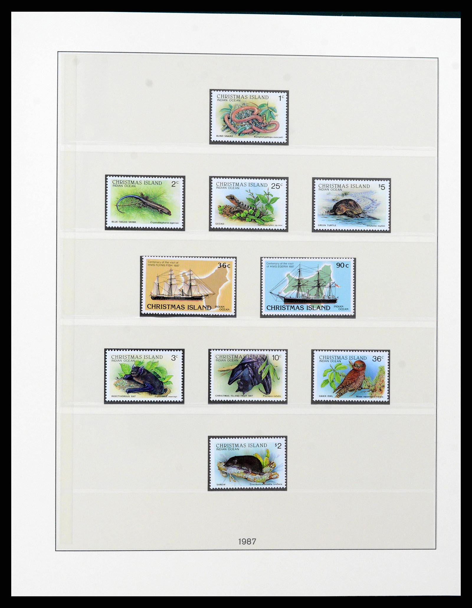 38348 0023 - Postzegelverzameling 38348 Christmas Island compleet 1958-2017!!