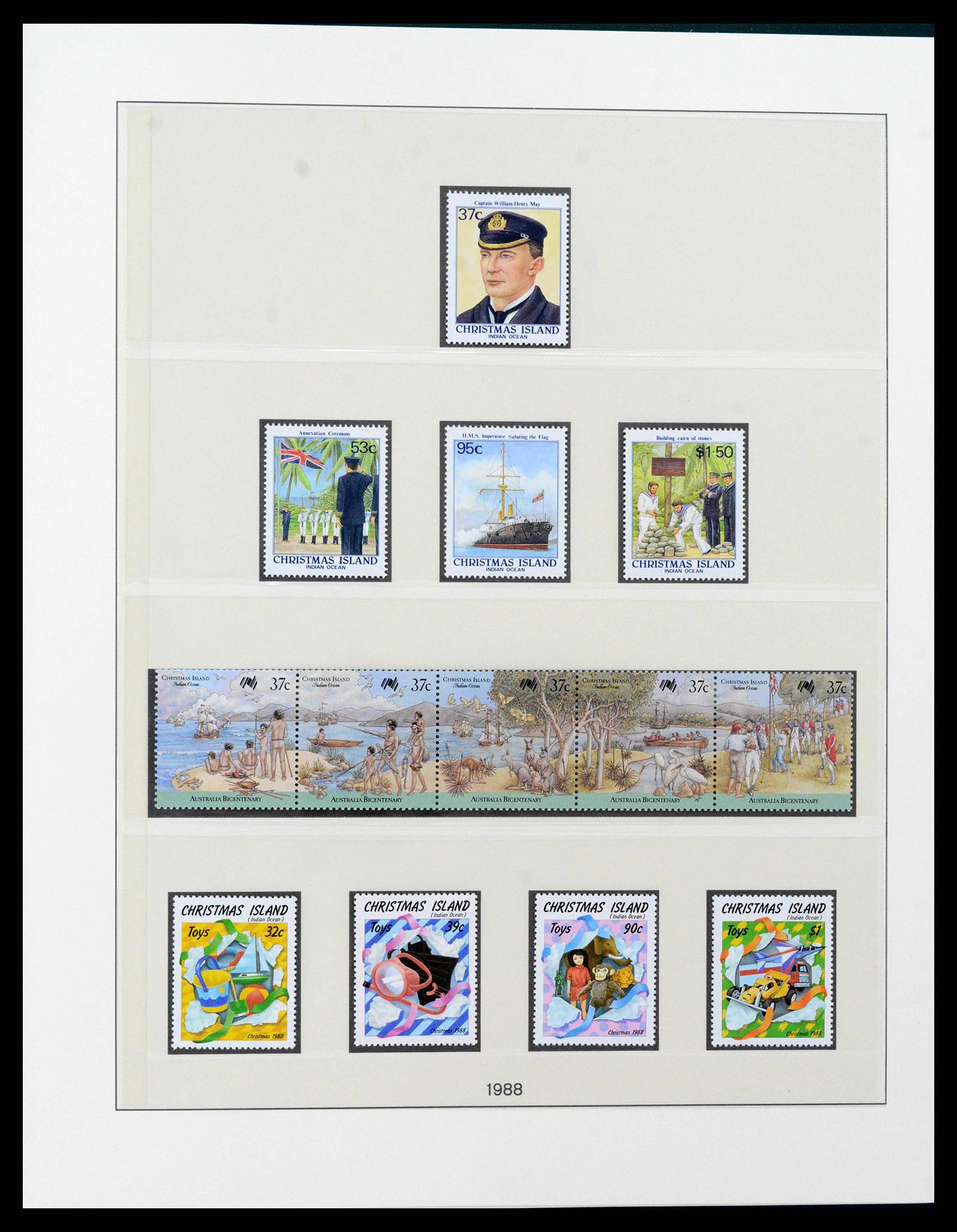 38348 0025 - Postzegelverzameling 38348 Christmas Island compleet 1958-2017!!