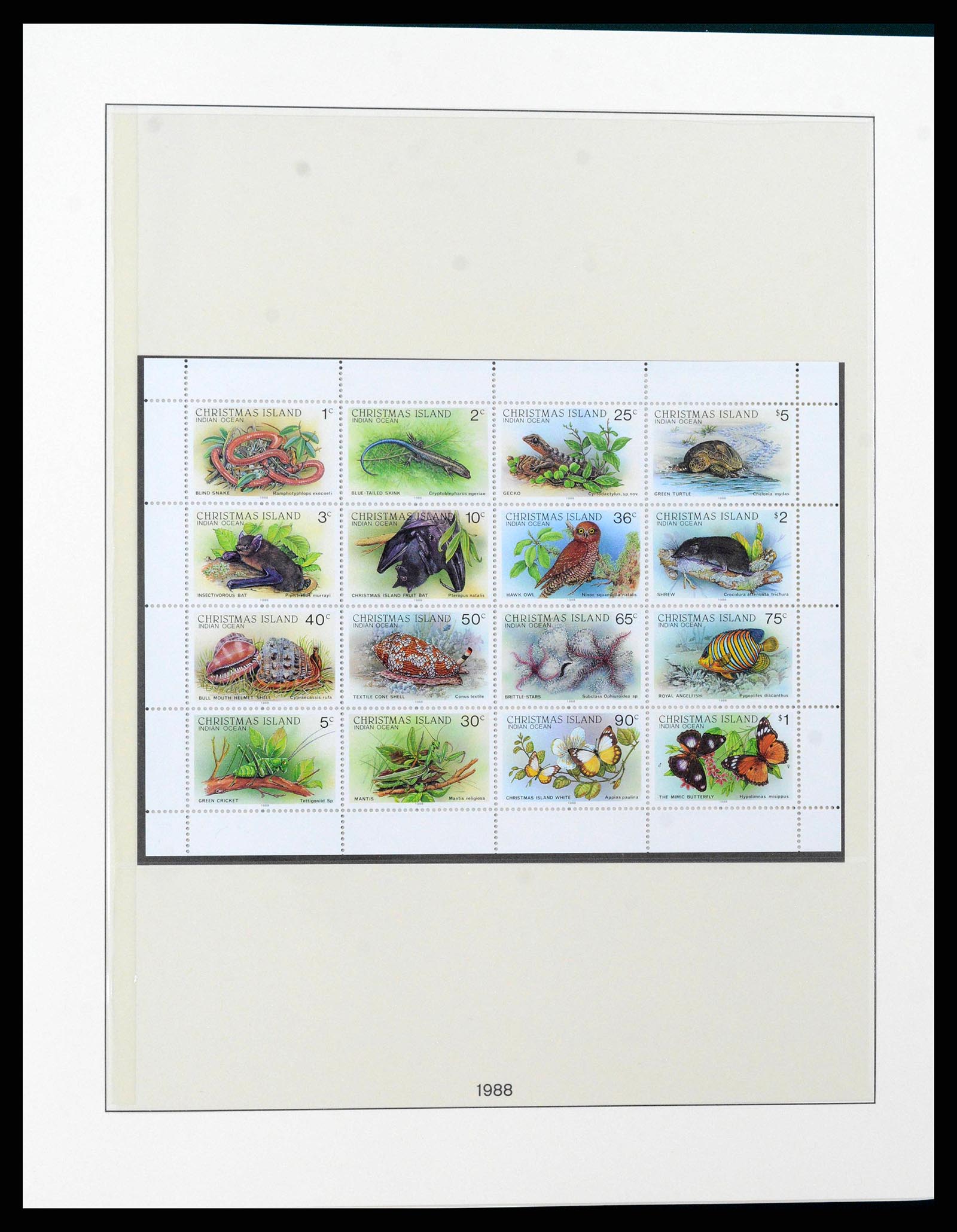38348 0027 - Postzegelverzameling 38348 Christmas Island compleet 1958-2017!!