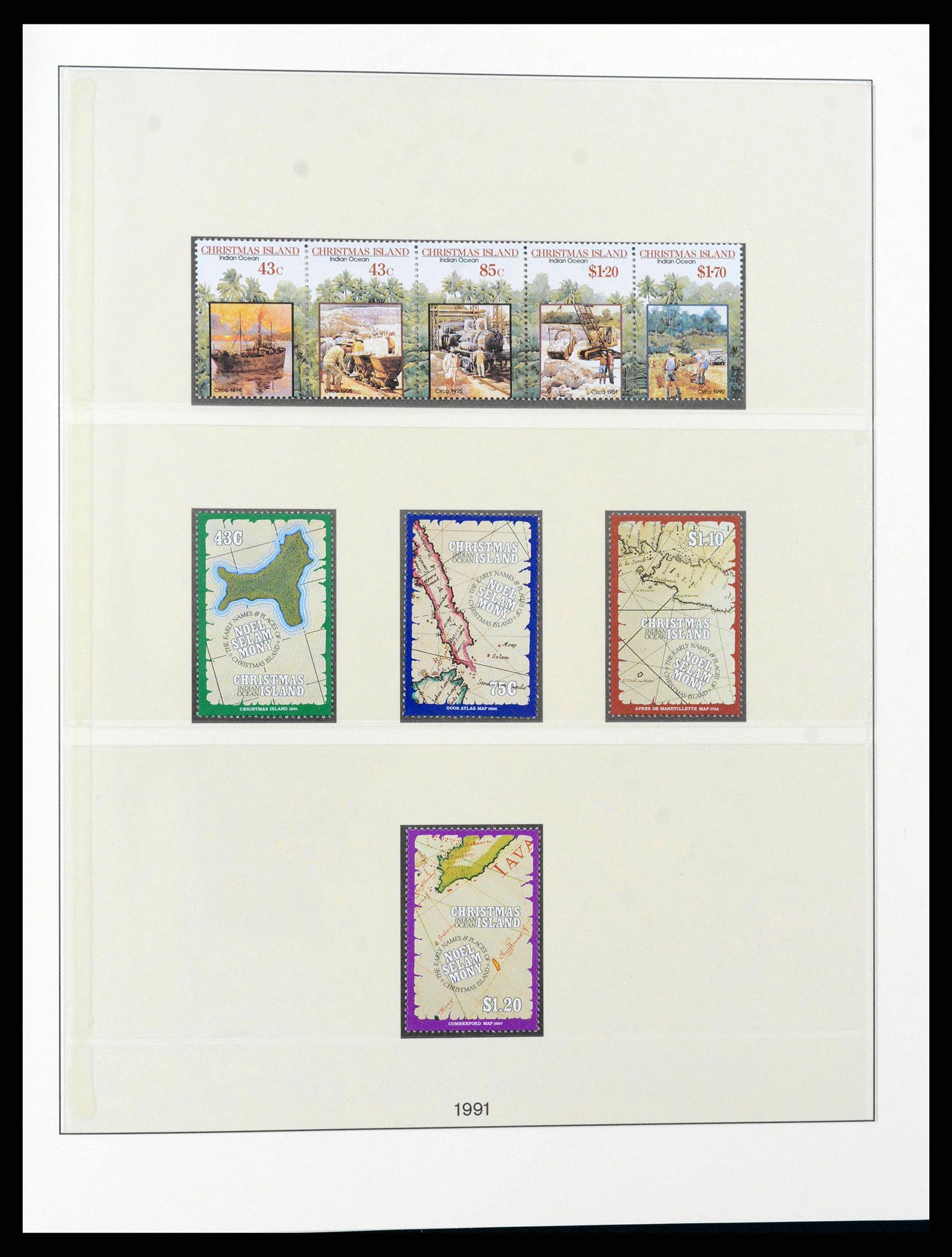 38348 0034 - Postzegelverzameling 38348 Christmas Island compleet 1958-2017!!