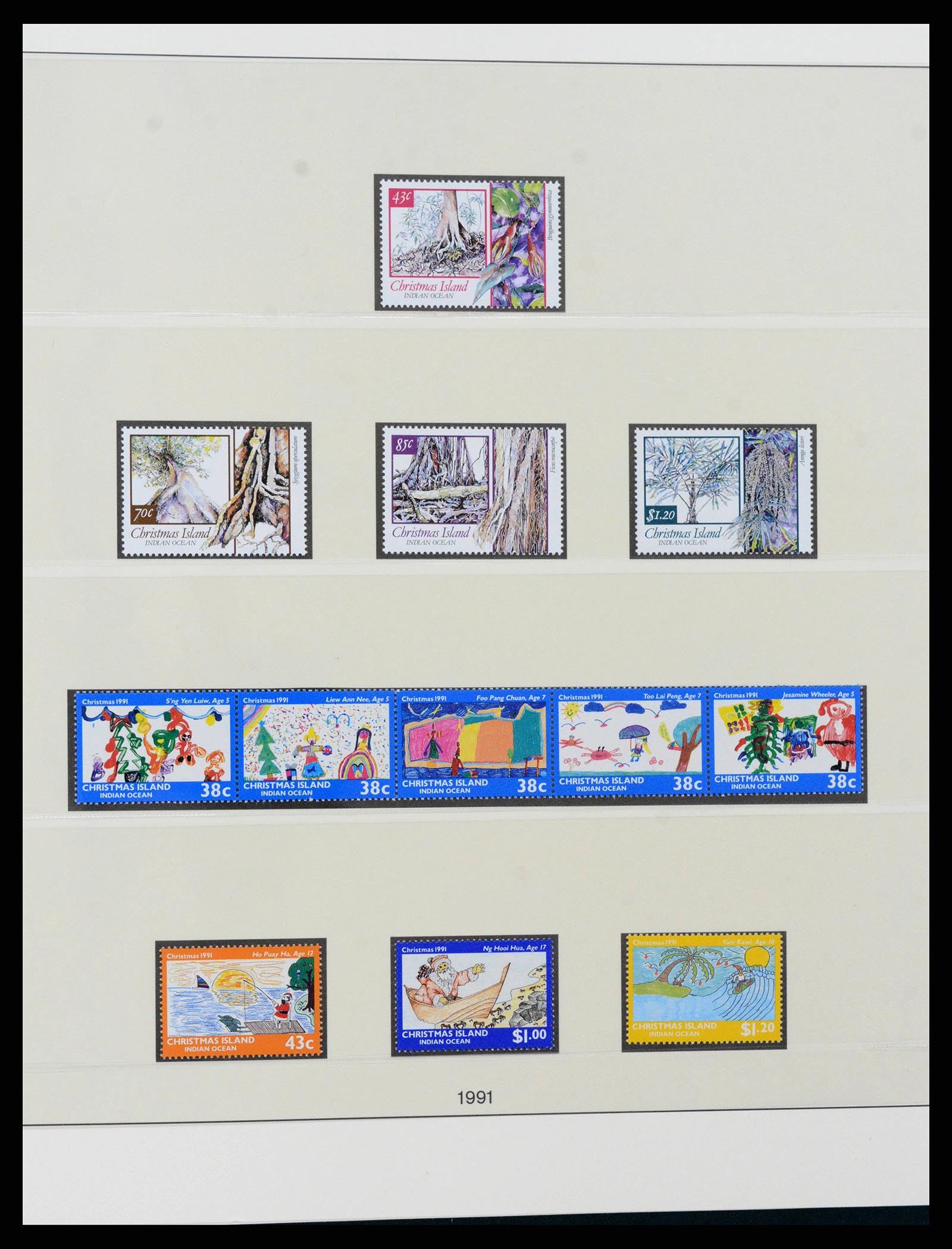 38348 0036 - Postzegelverzameling 38348 Christmas Island compleet 1958-2017!!