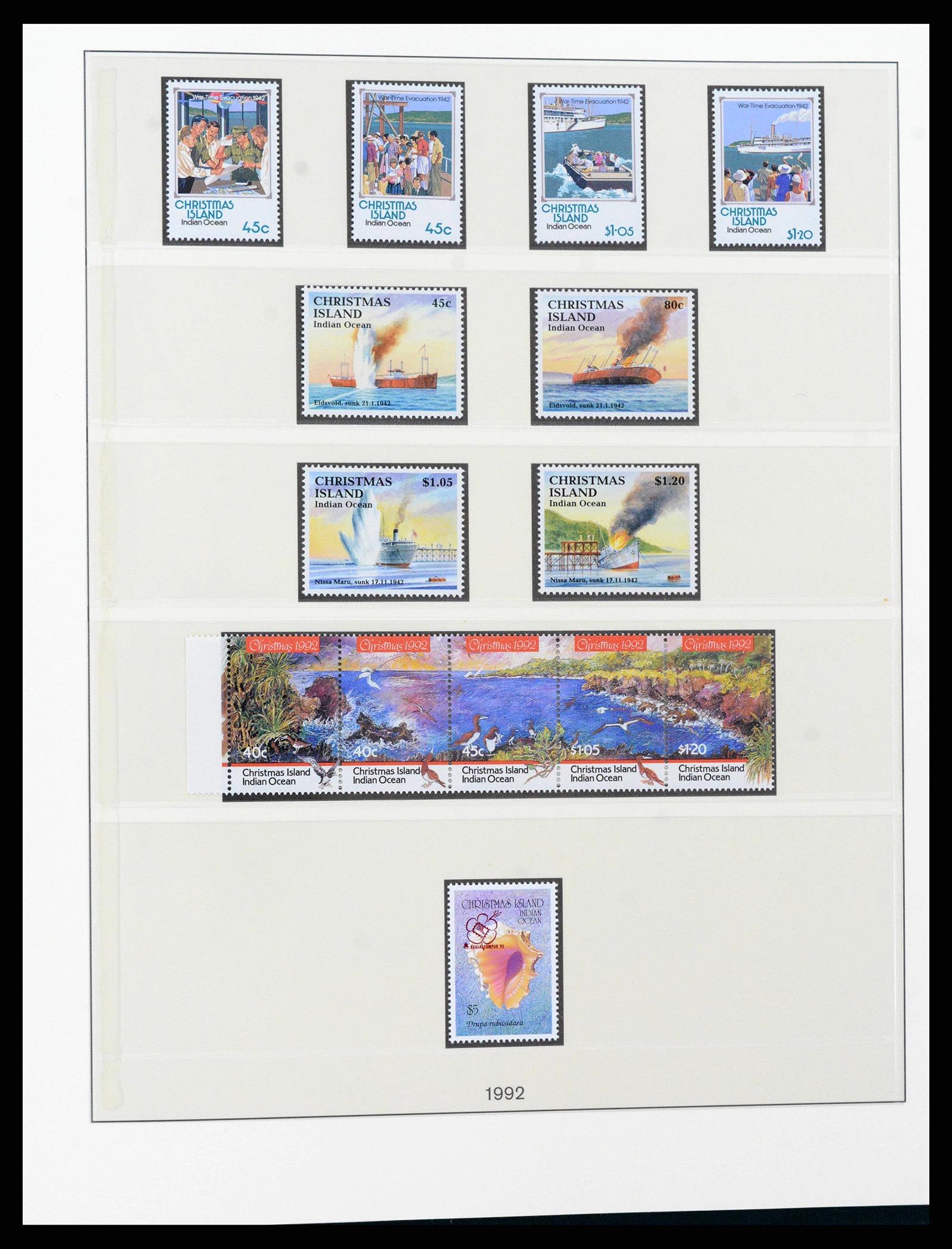 38348 0037 - Stamp collection 38348 Christmas Island complete 1958-2017!!