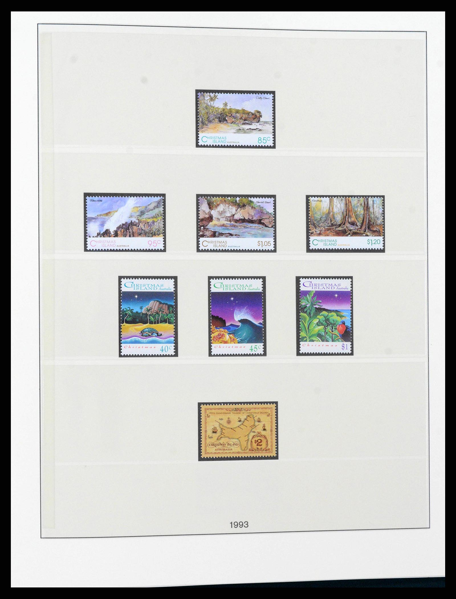 38348 0040 - Postzegelverzameling 38348 Christmas Island compleet 1958-2017!!