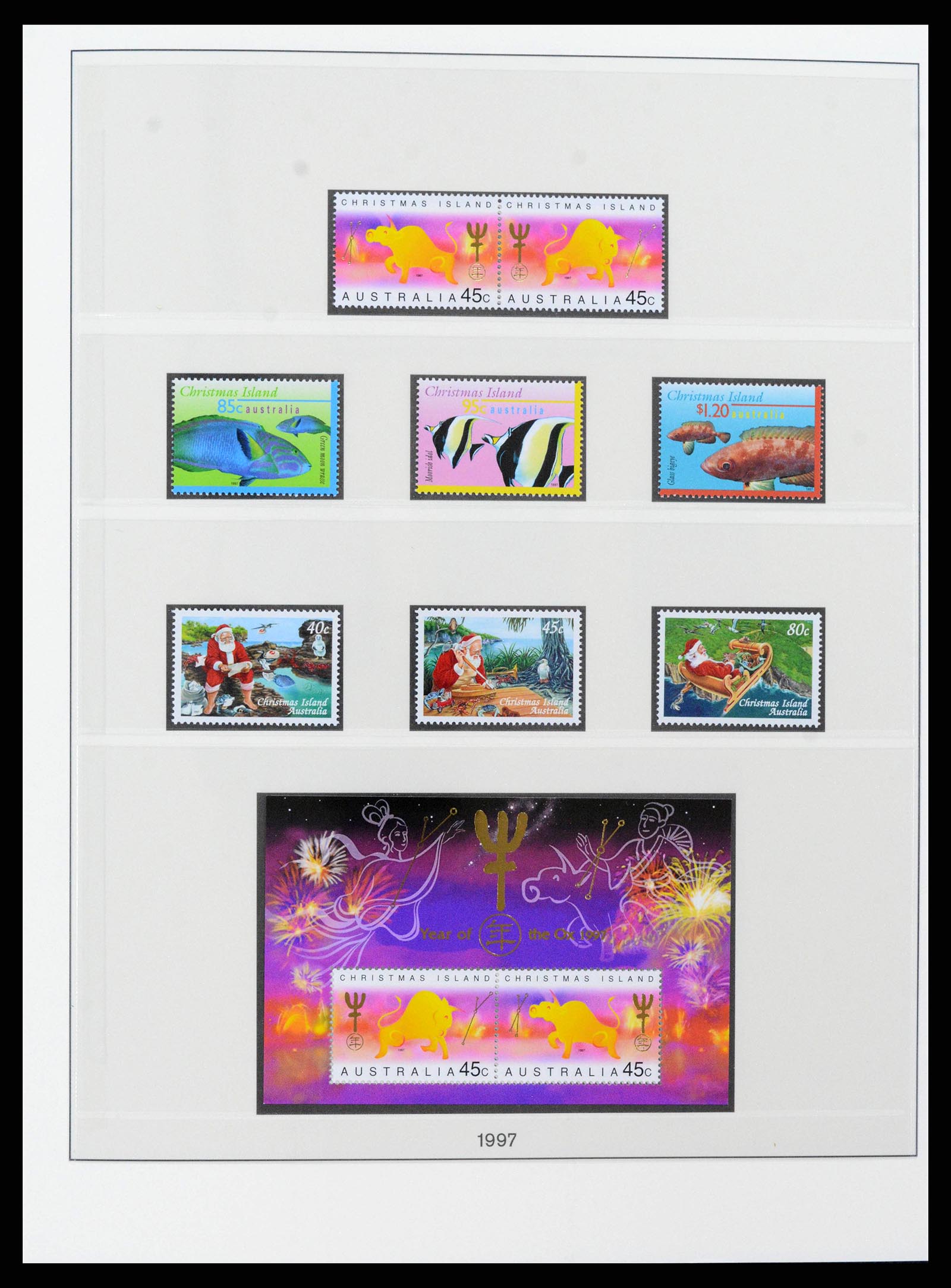 38348 0047 - Postzegelverzameling 38348 Christmas Island compleet 1958-2017!!