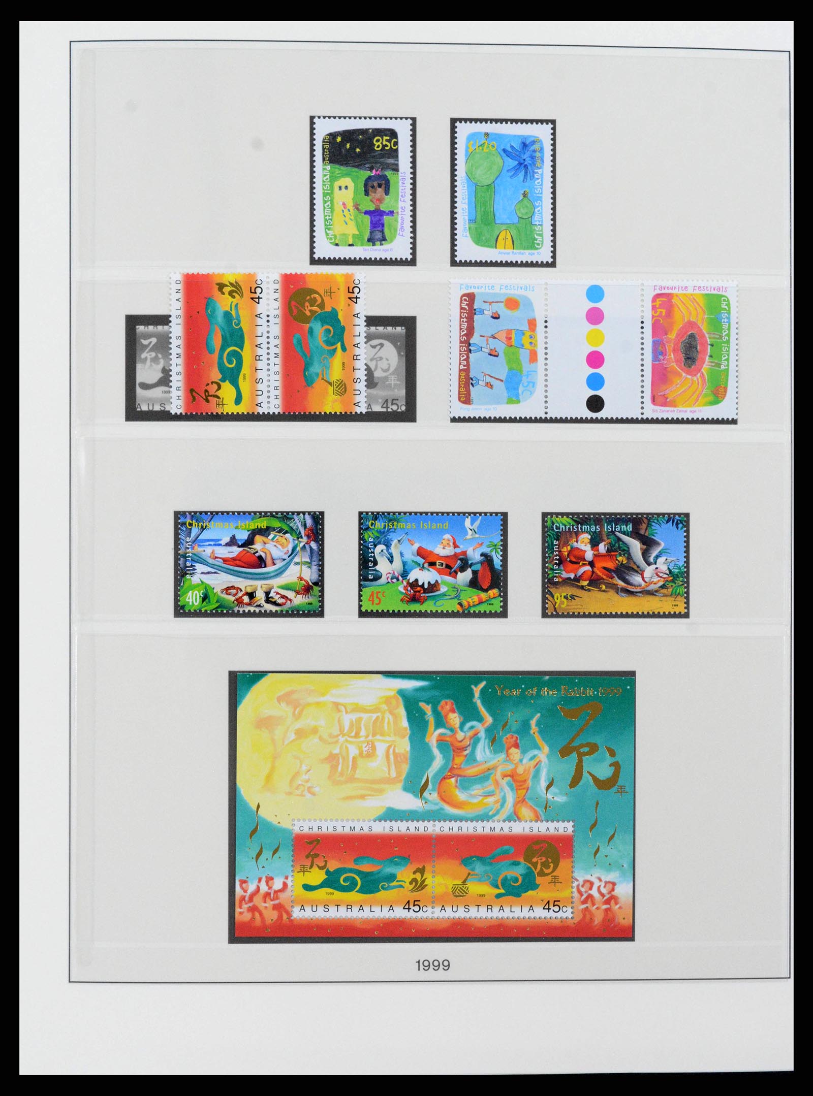 38348 0050 - Postzegelverzameling 38348 Christmas Island compleet 1958-2017!!
