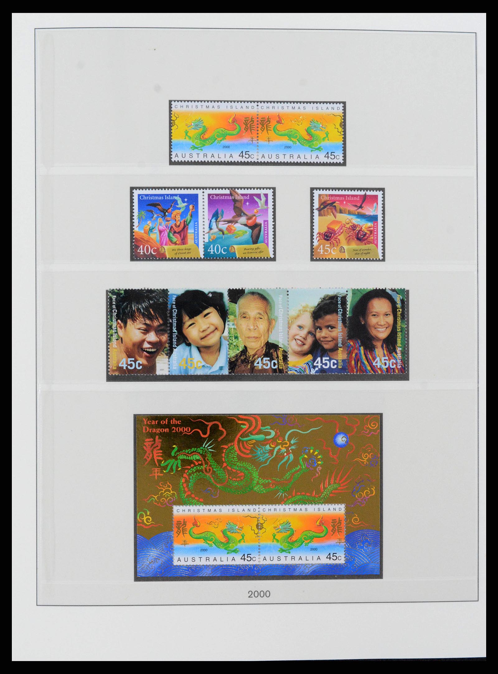38348 0051 - Postzegelverzameling 38348 Christmas Island compleet 1958-2017!!