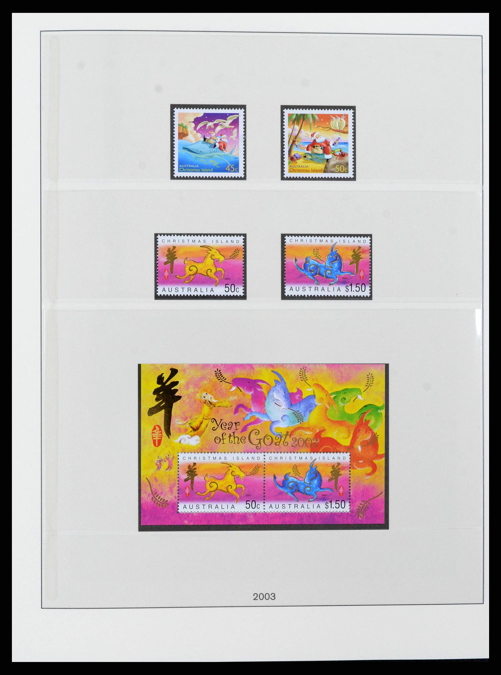 38348 0055 - Postzegelverzameling 38348 Christmas Island compleet 1958-2017!!