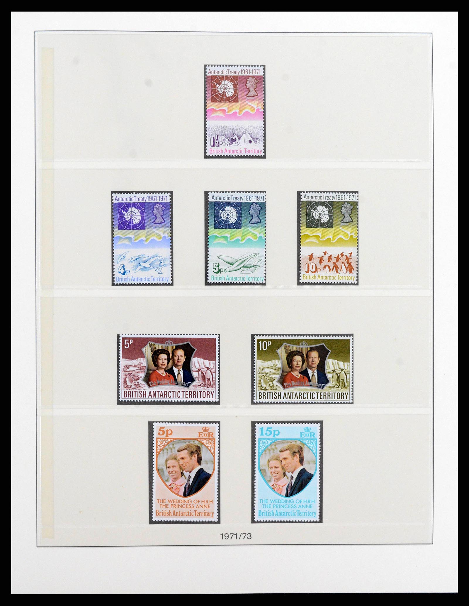38349 0004 - Stamp collection 38349 British Antarctic Territory complete 1963-2017!!