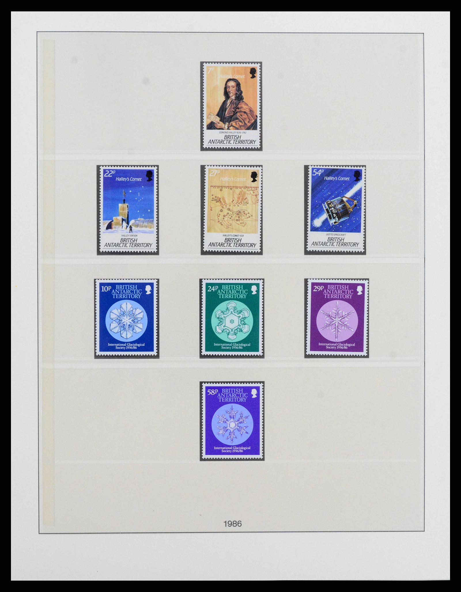 38349 0013 - Stamp collection 38349 British Antarctic Territory complete 1963-2017!!