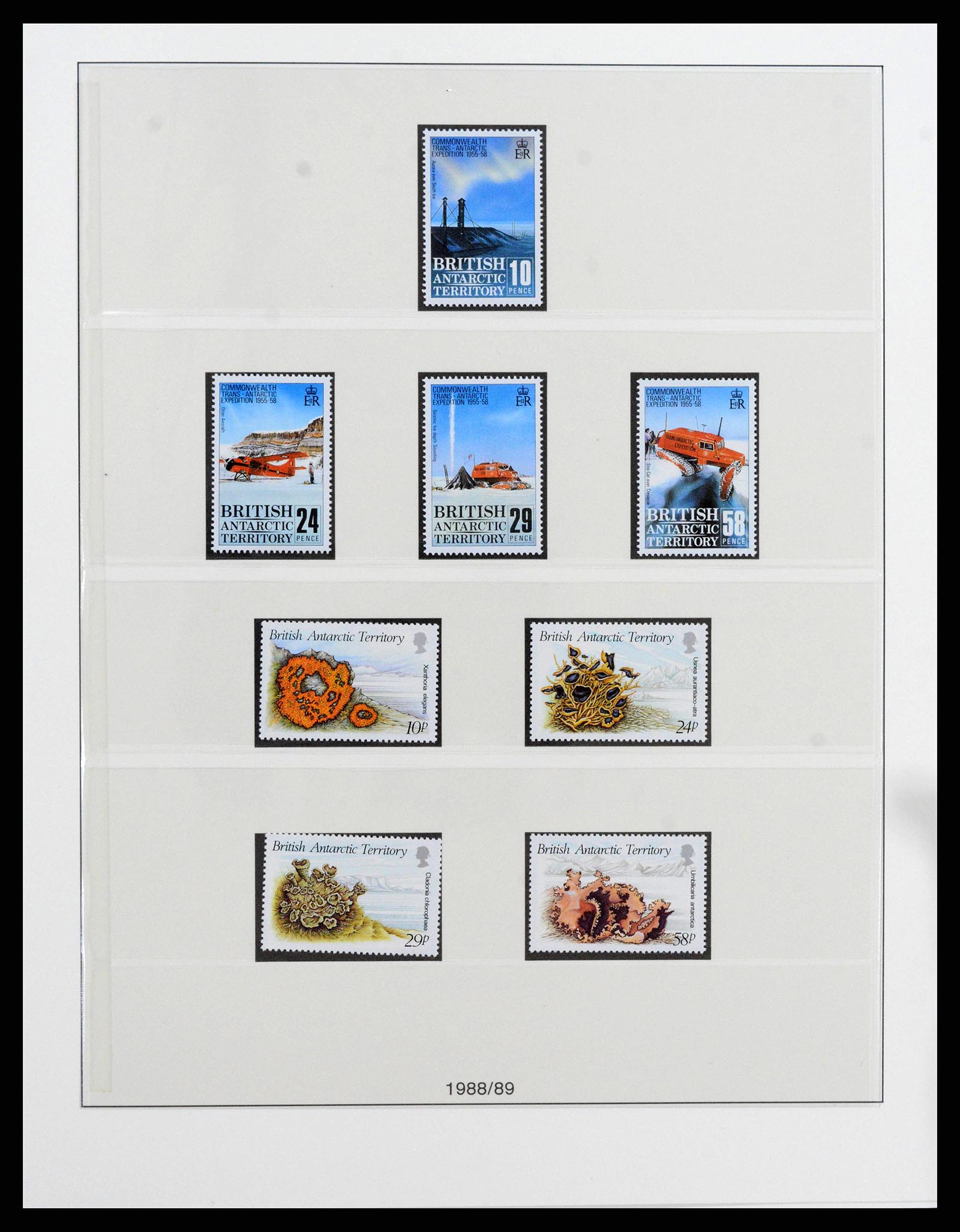 38349 0015 - Stamp collection 38349 British Antarctic Territory complete 1963-2017!!