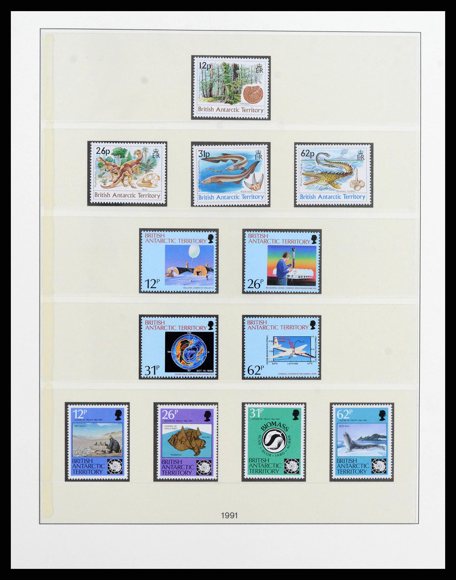38349 0018 - Stamp collection 38349 British Antarctic Territory complete 1963-2017!!