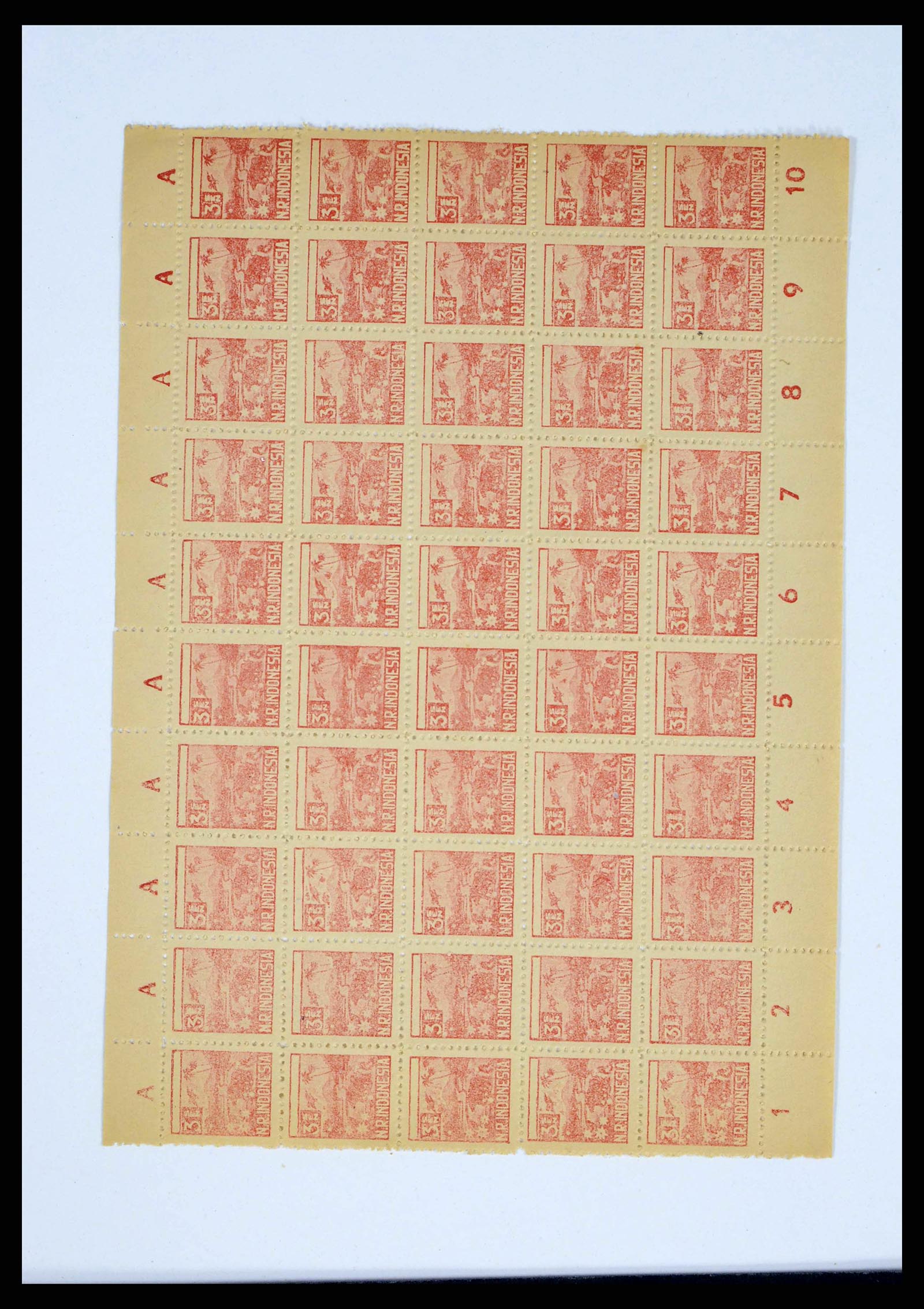 38356 0035 - Stamp collection 38356 Dutch Indies 1946-1947.