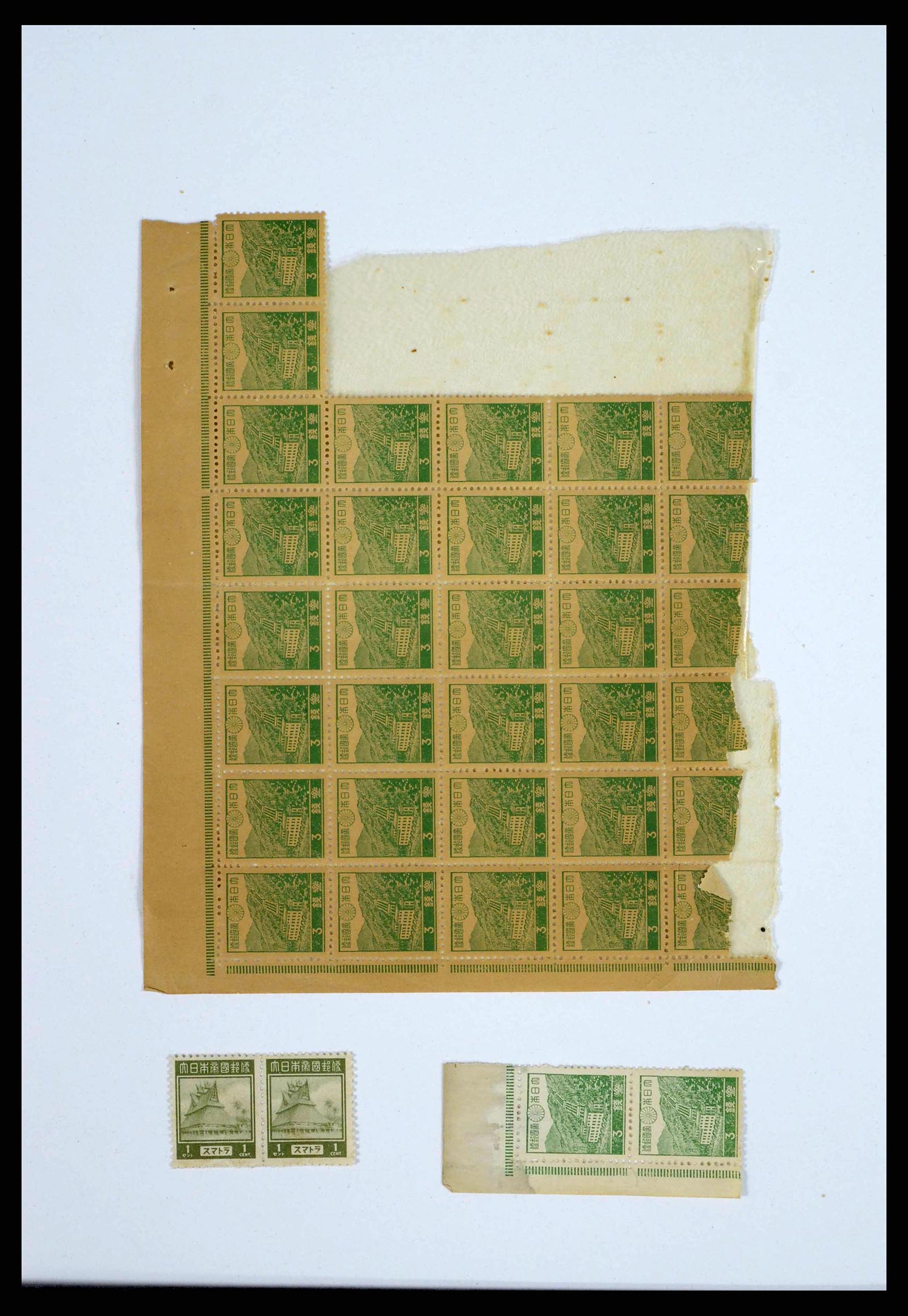 38356 0072 - Postzegelverzameling 38356 Nederlands Indië interim 1946-1947.