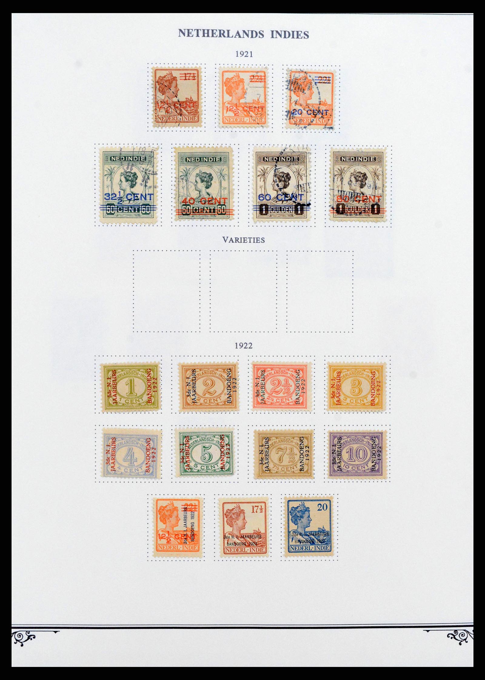 38359 0007 - Stamp collection 38359 Dutch east Indies 1860-1962.