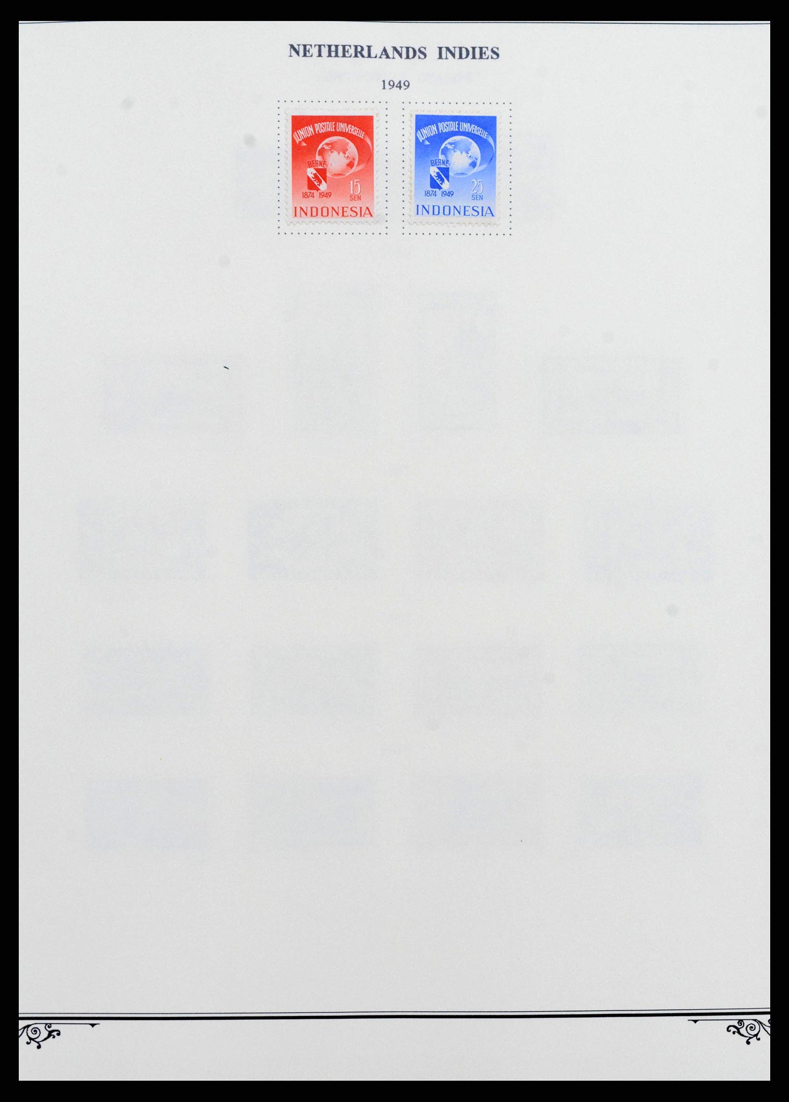 38359 0018 - Postzegelverzameling 38359 Nederlands Indië 1860-1962.