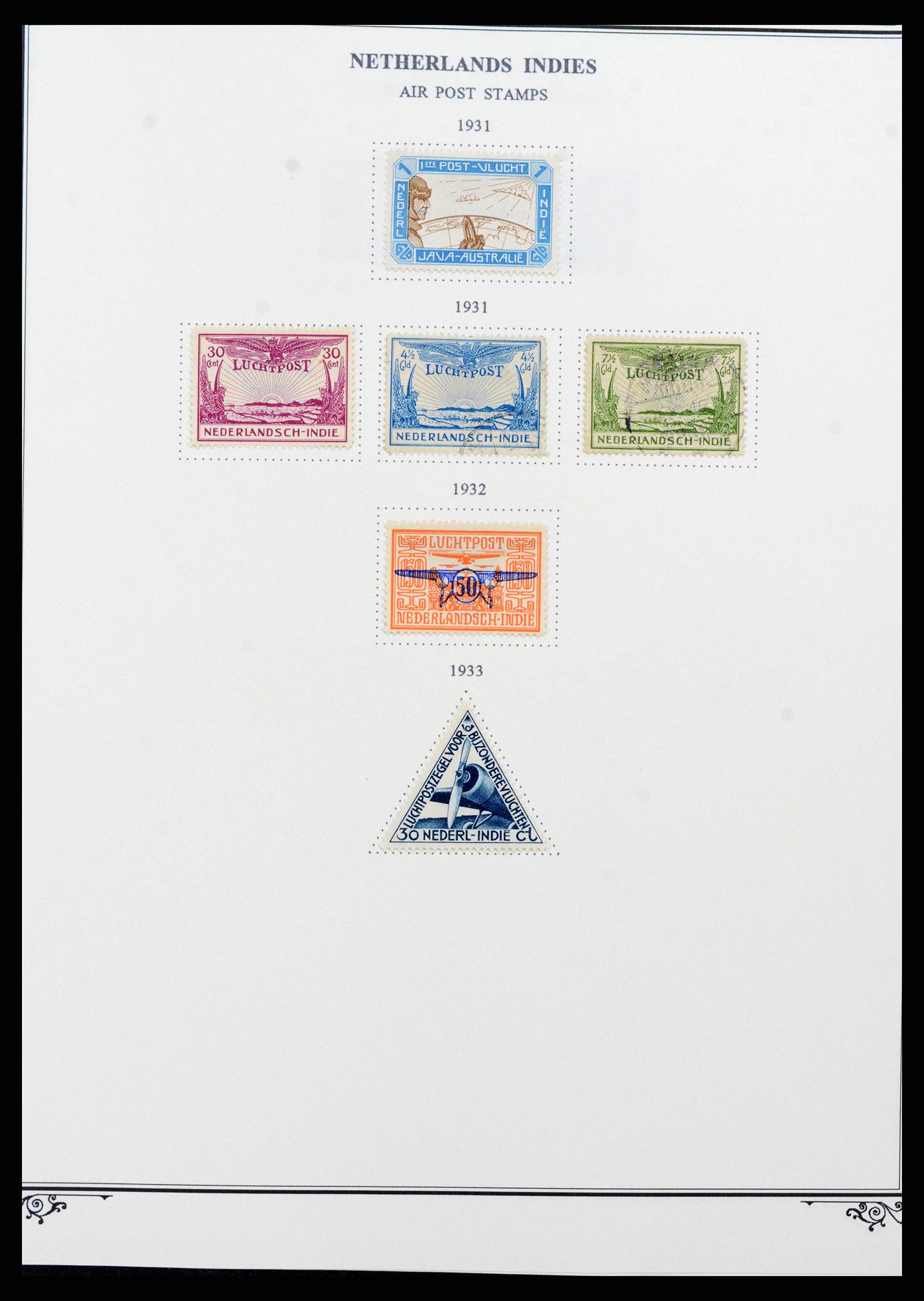 38359 0024 - Stamp collection 38359 Dutch east Indies 1860-1962.