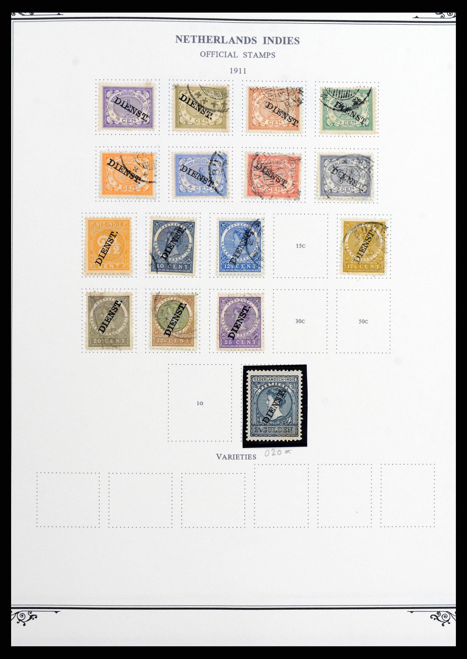 38359 0031 - Stamp collection 38359 Dutch east Indies 1860-1962.