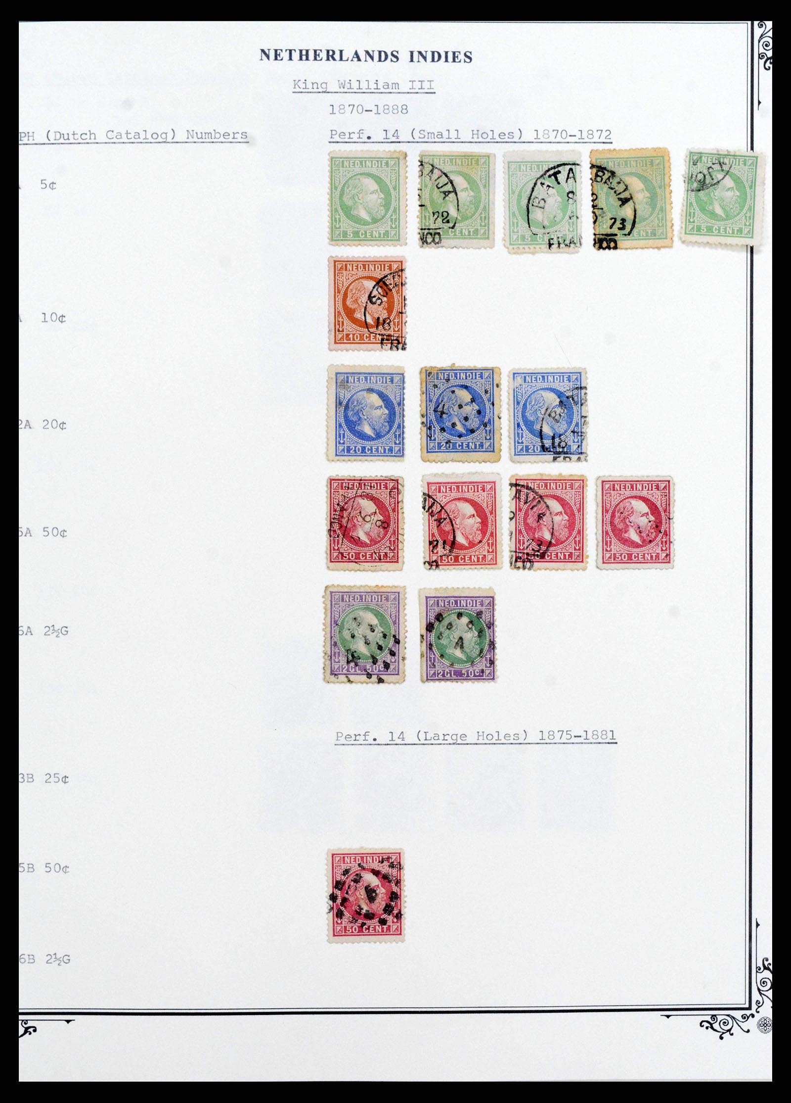 38359 0036 - Stamp collection 38359 Dutch east Indies 1860-1962.