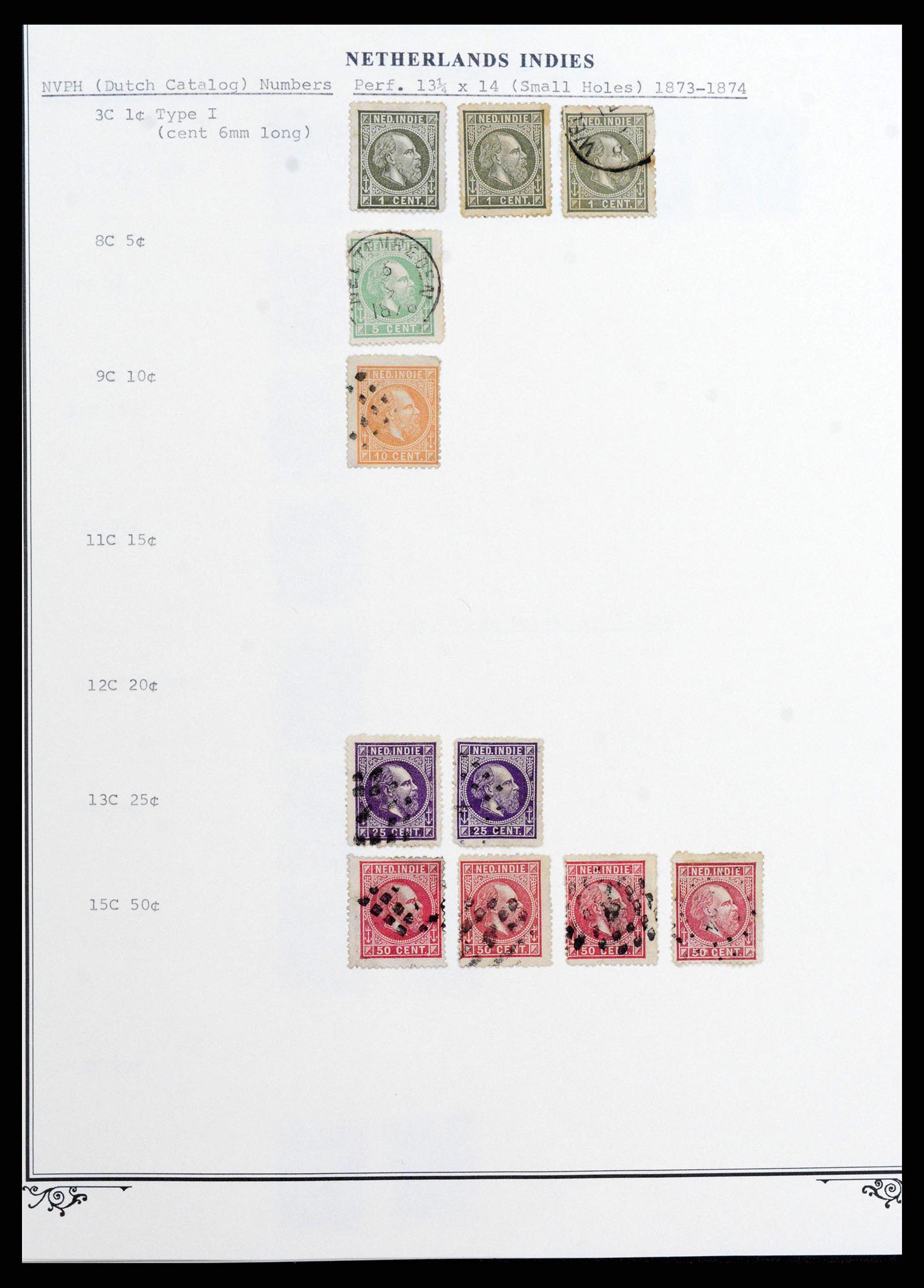 38359 0037 - Stamp collection 38359 Dutch east Indies 1860-1962.