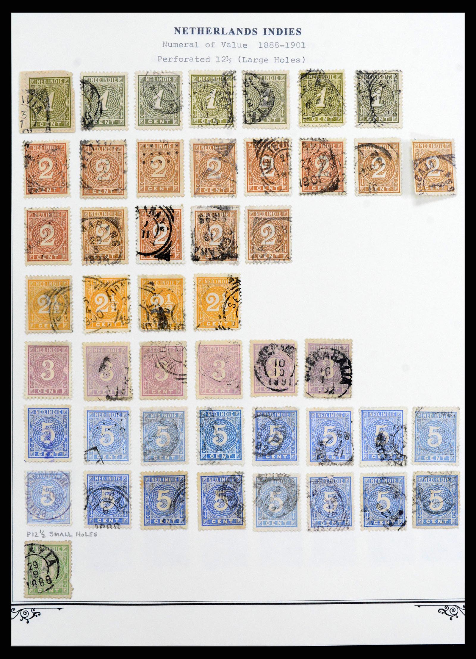 38359 0044 - Stamp collection 38359 Dutch east Indies 1860-1962.