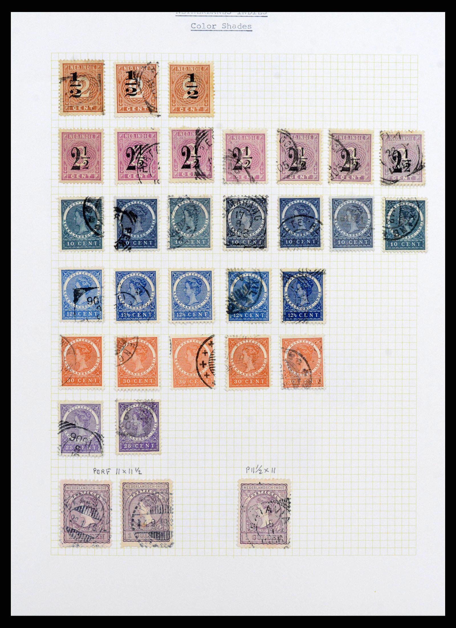 38359 0046 - Stamp collection 38359 Dutch east Indies 1860-1962.