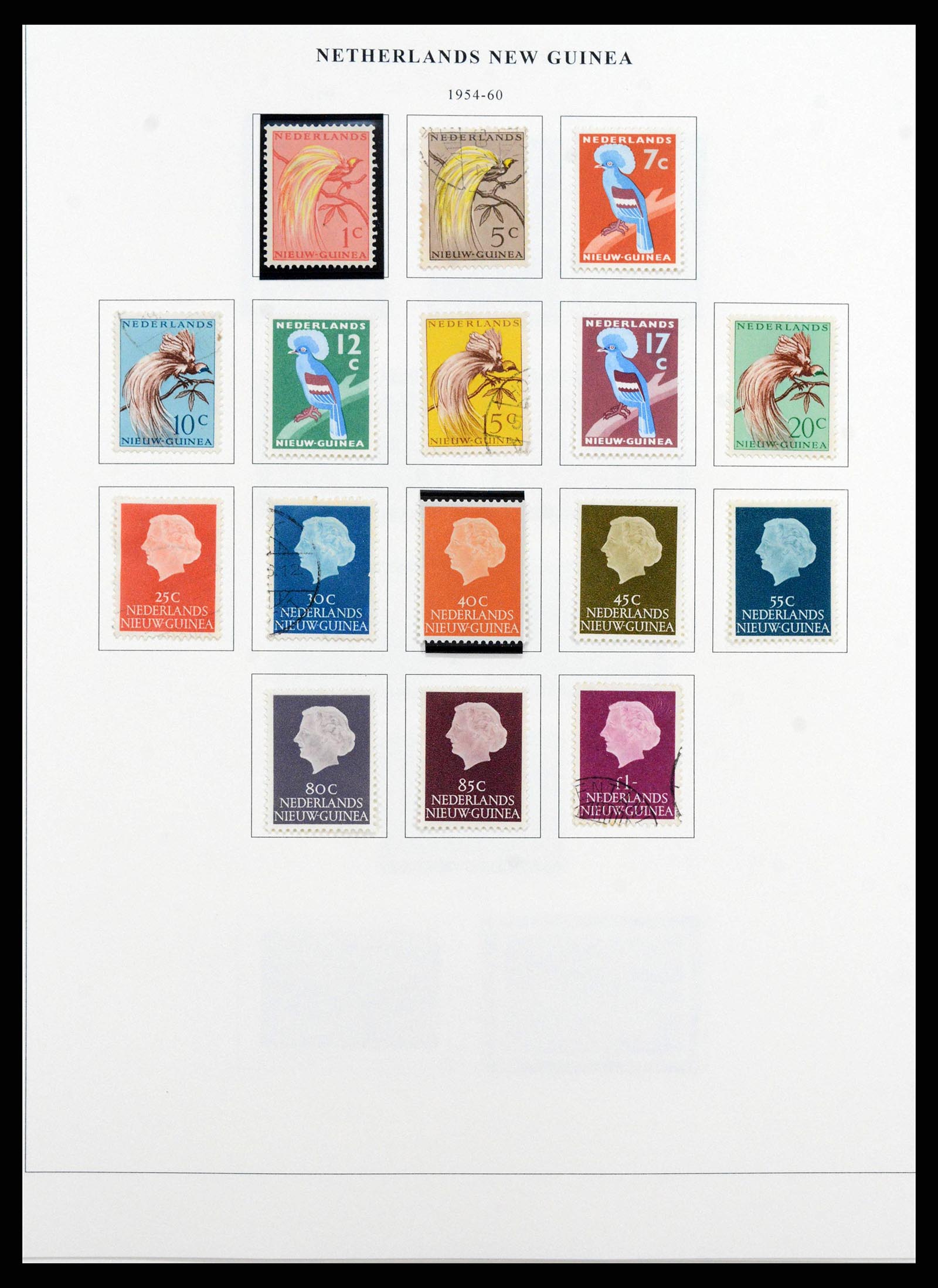 38359 0049 - Stamp collection 38359 Dutch east Indies 1860-1962.