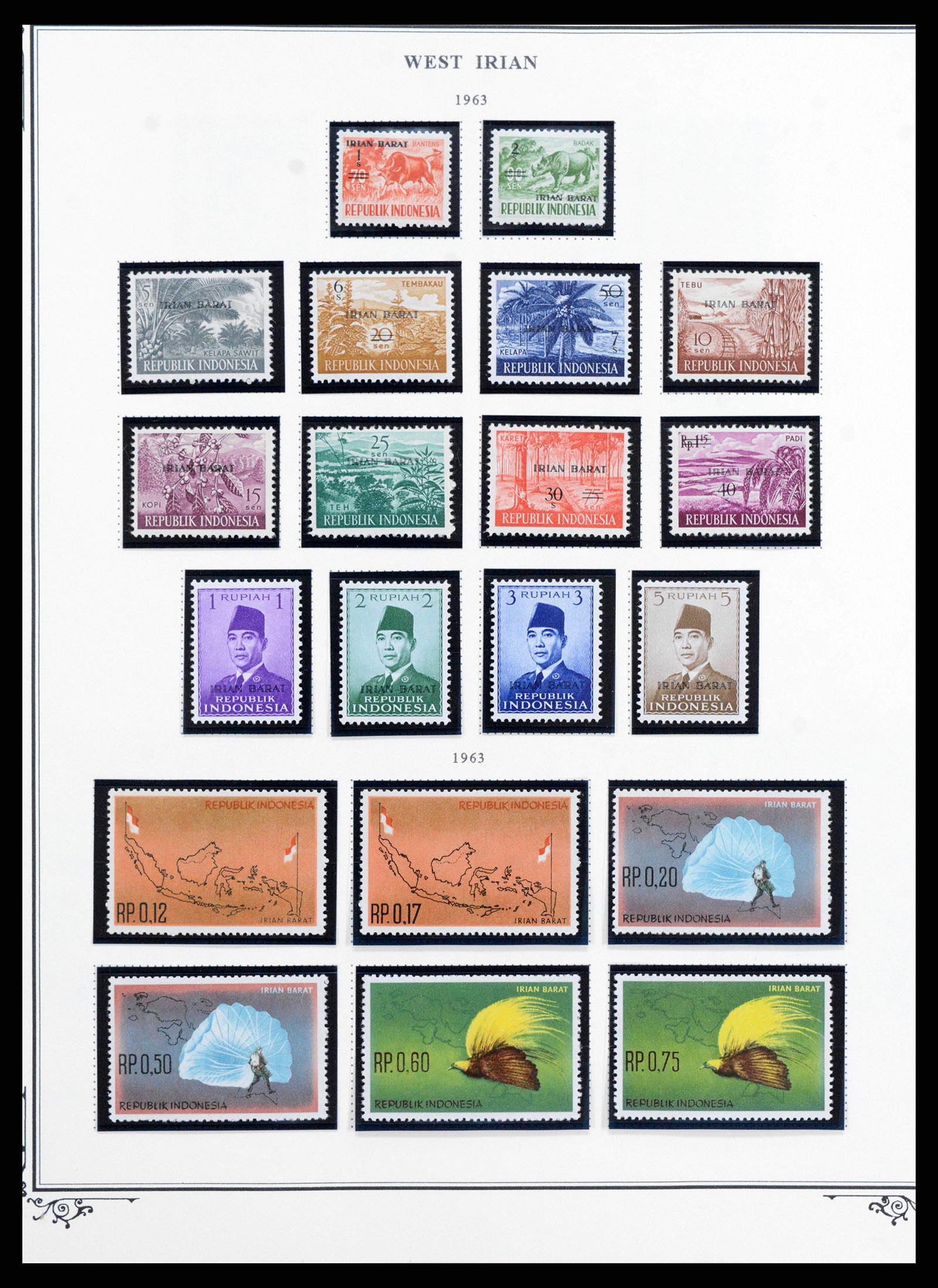 38359 0054 - Stamp collection 38359 Dutch east Indies 1860-1962.
