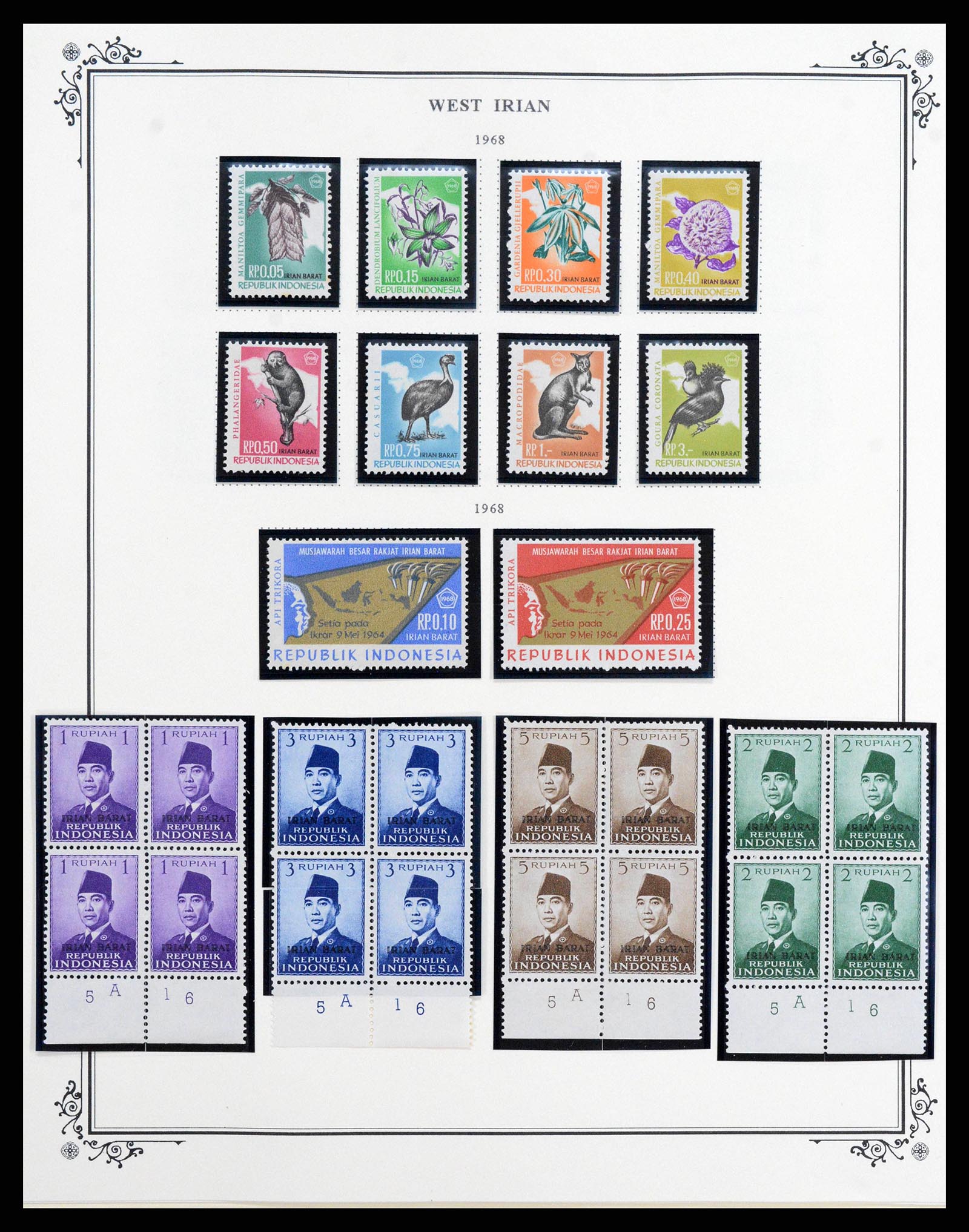 38359 0055 - Stamp collection 38359 Dutch east Indies 1860-1962.