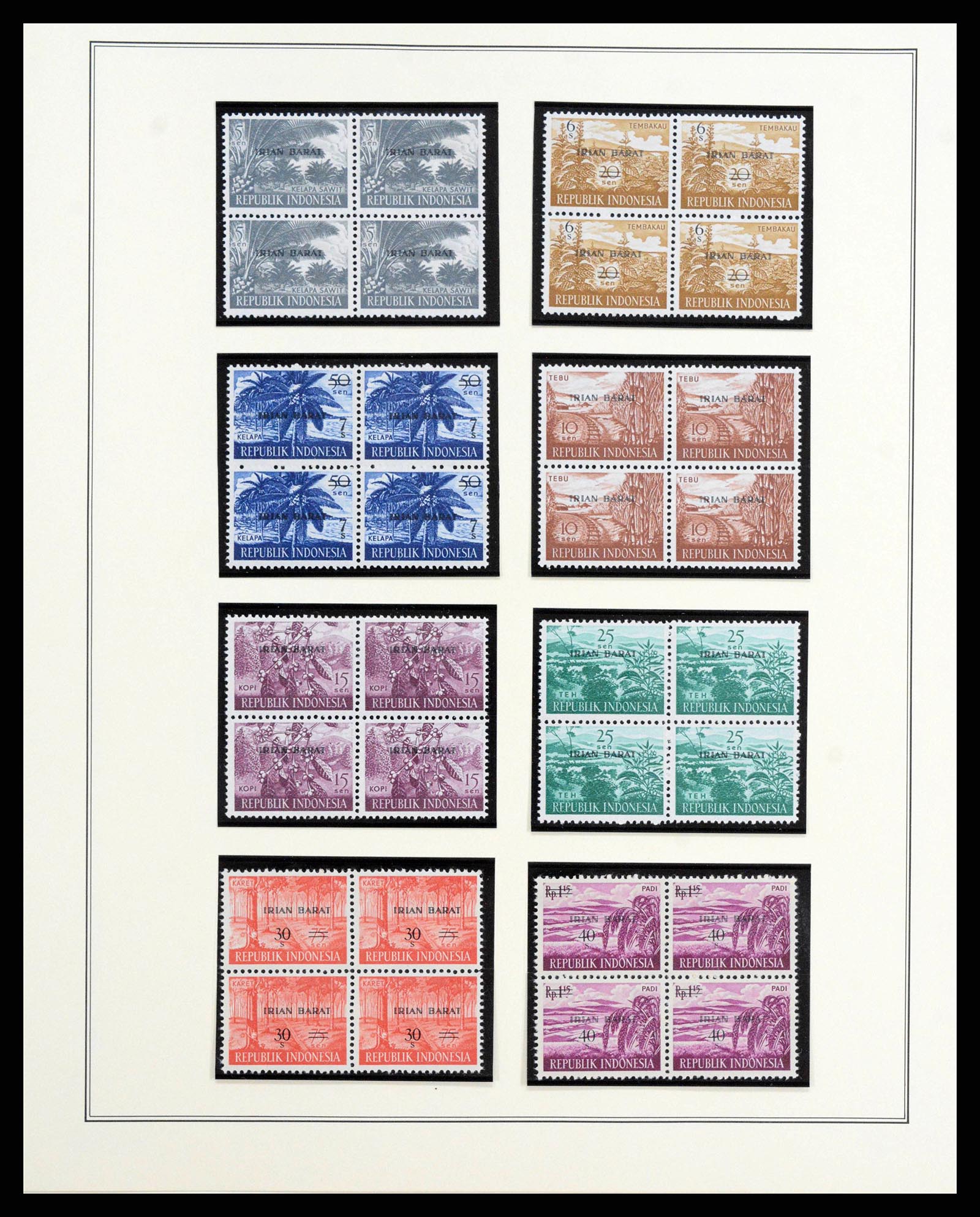 38359 0058 - Stamp collection 38359 Dutch east Indies 1860-1962.