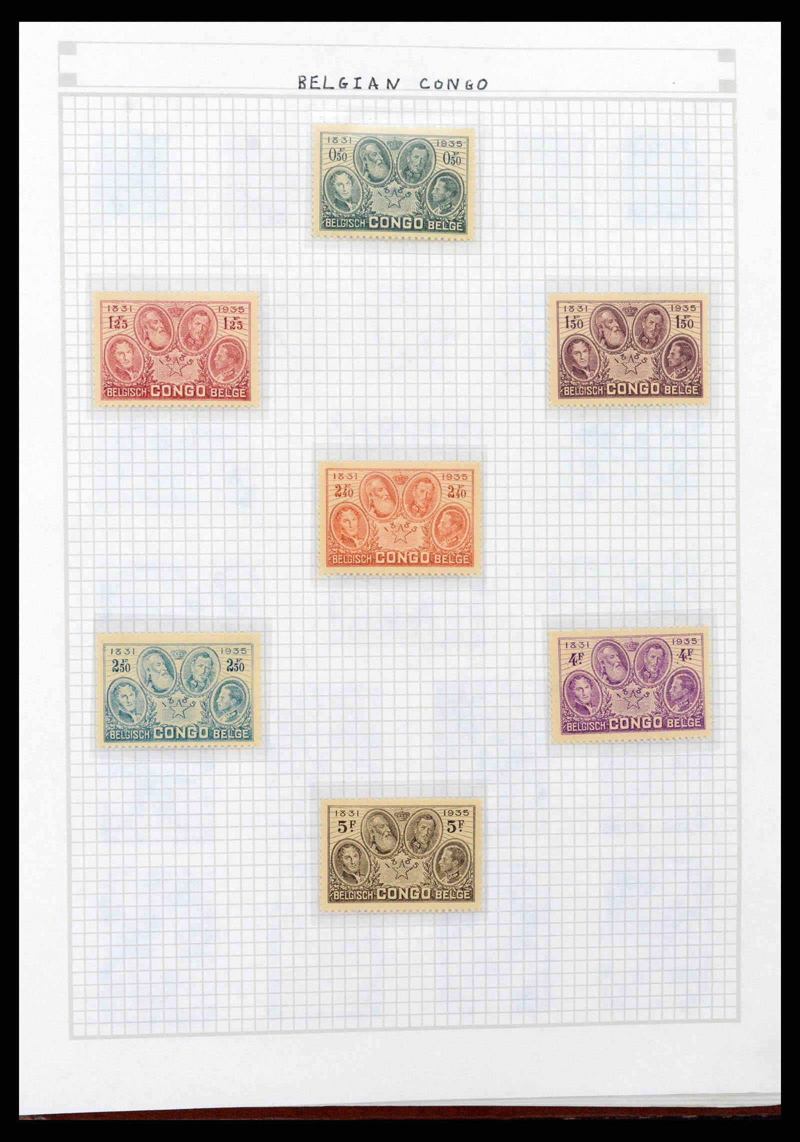 38361 0010 - Postzegelverzameling 38361 Wereld jaren 30.