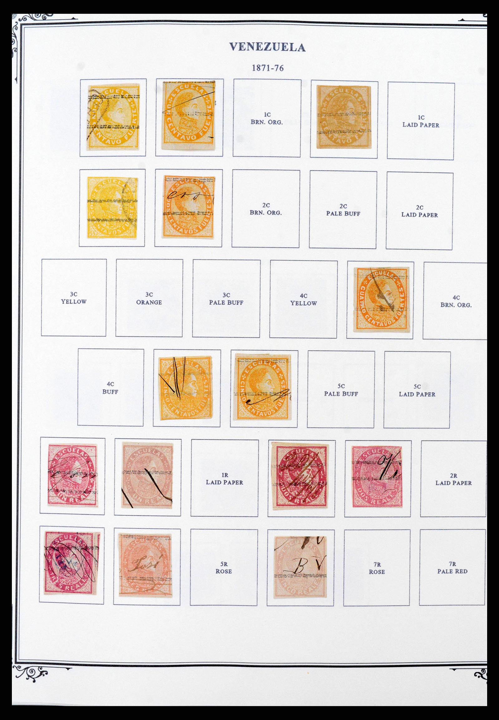 38362 0003 - Postzegelverzameling 38362 Venezuela 1859-1992.