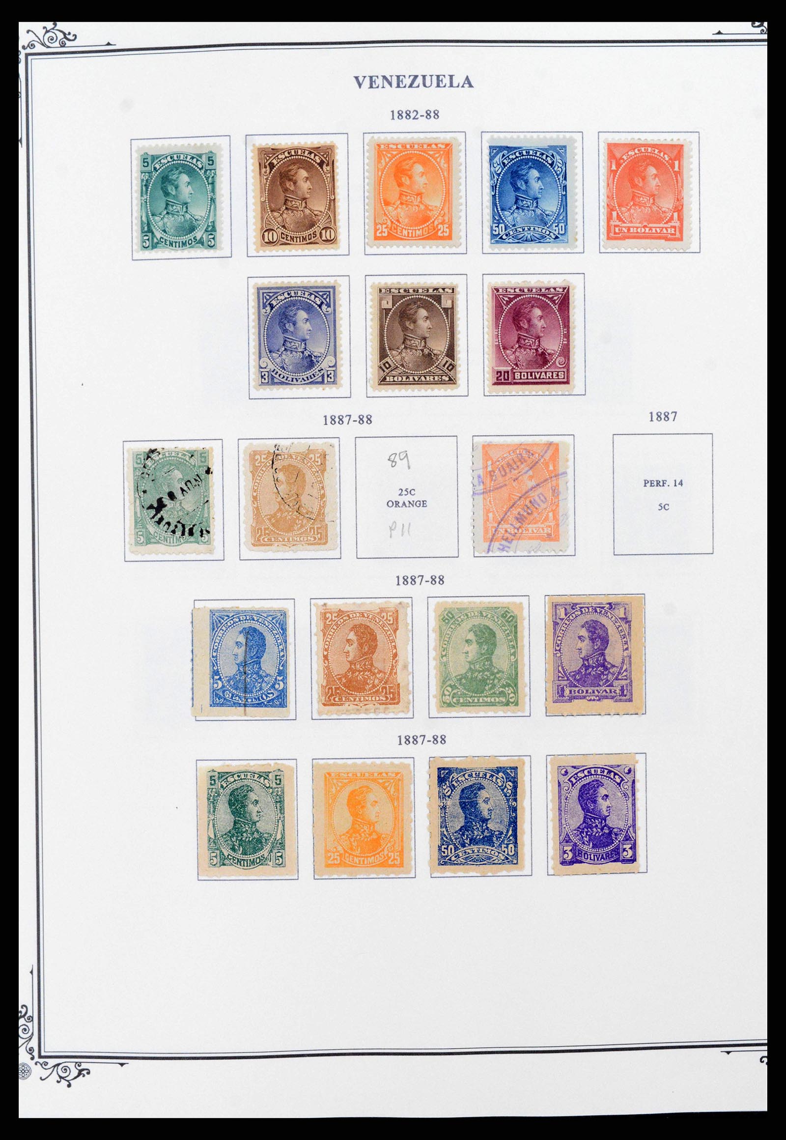 38362 0007 - Postzegelverzameling 38362 Venezuela 1859-1992.