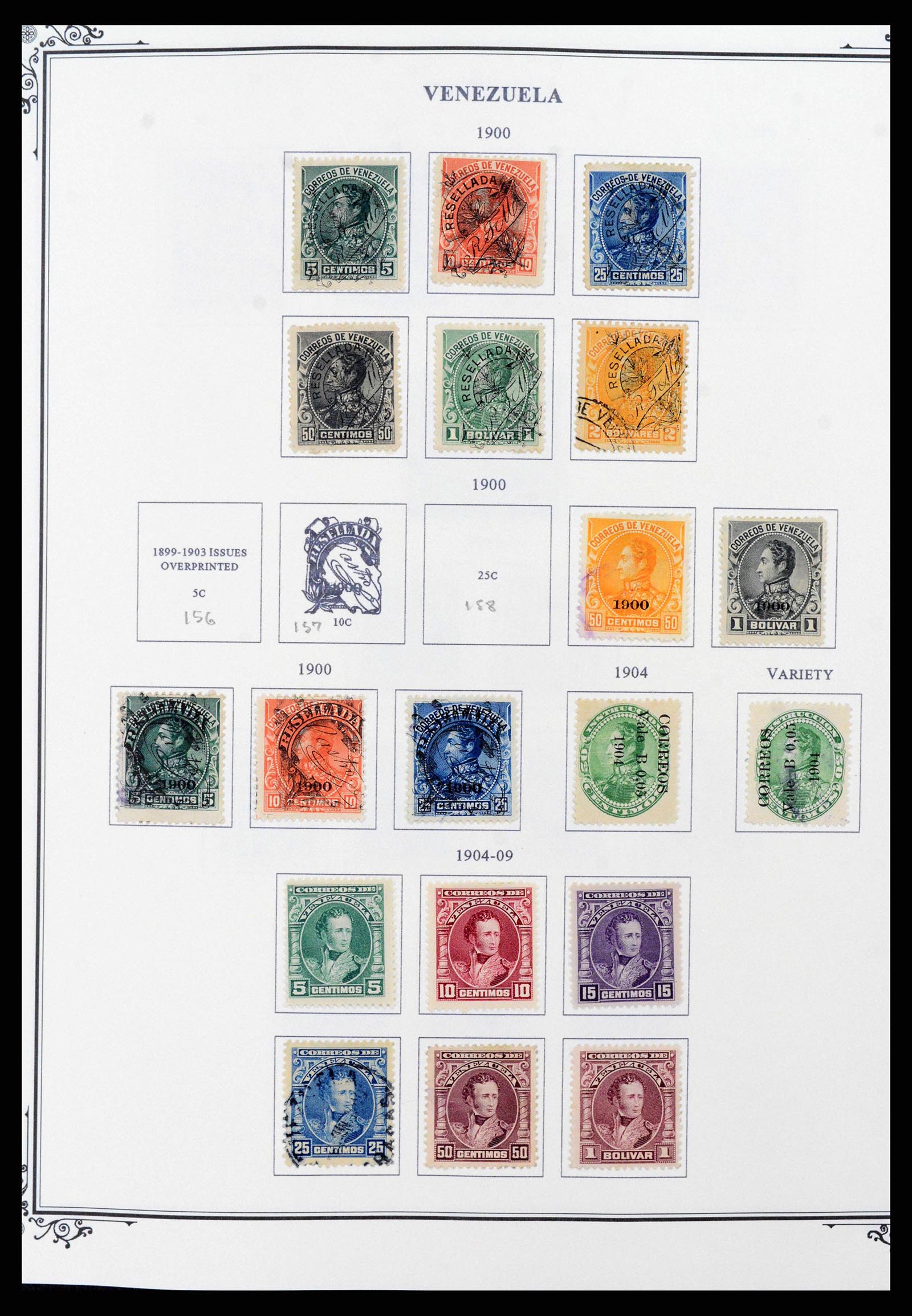 38362 0011 - Postzegelverzameling 38362 Venezuela 1859-1992.