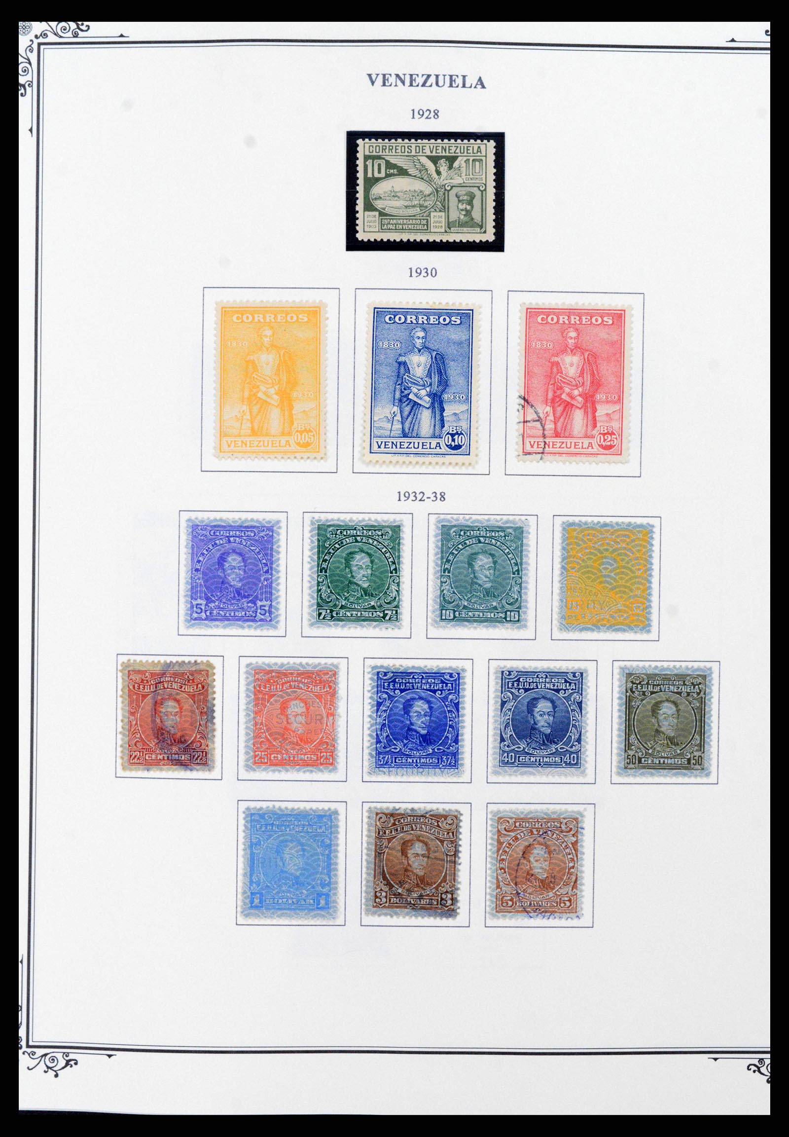 38362 0015 - Postzegelverzameling 38362 Venezuela 1859-1992.