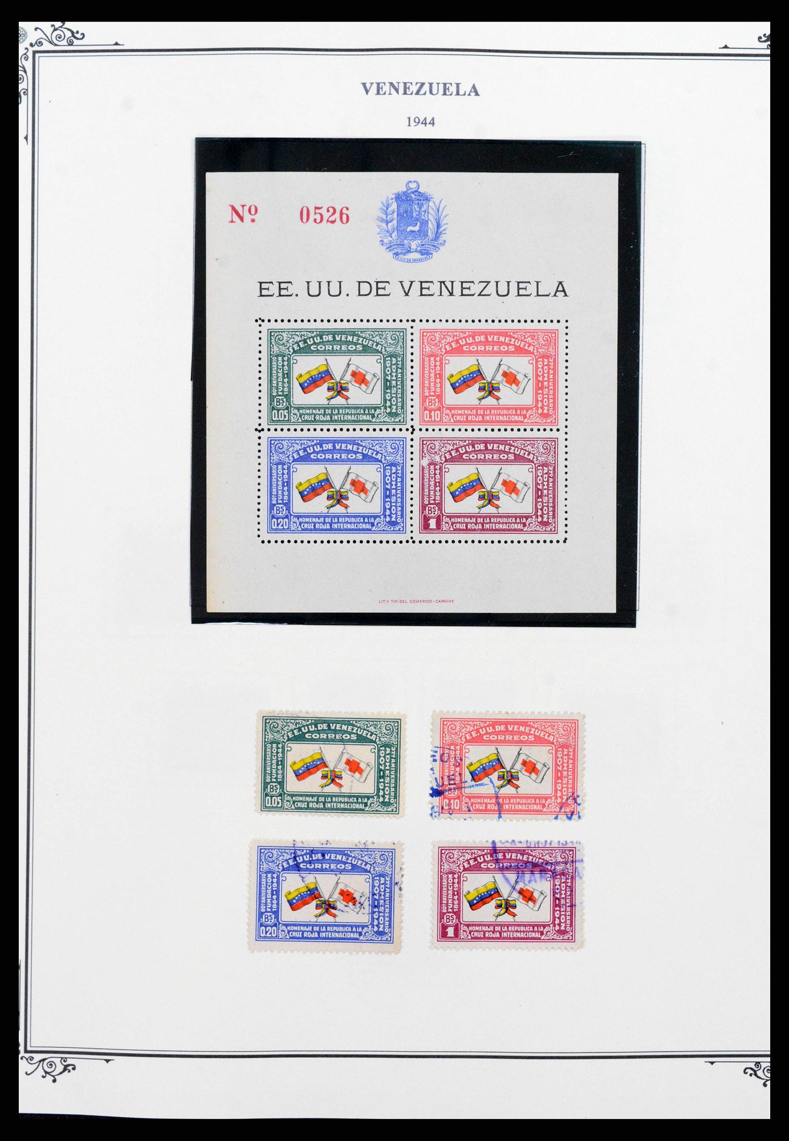 38362 0022 - Stamp collection 38362 Venezuela 1859-1992.