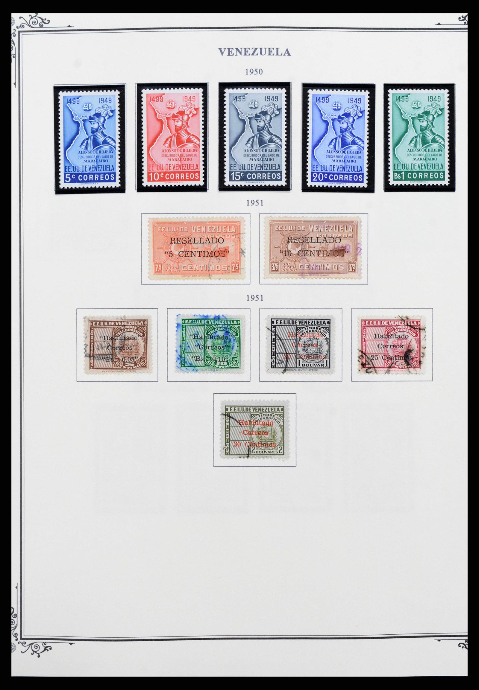 38362 0026 - Stamp collection 38362 Venezuela 1859-1992.