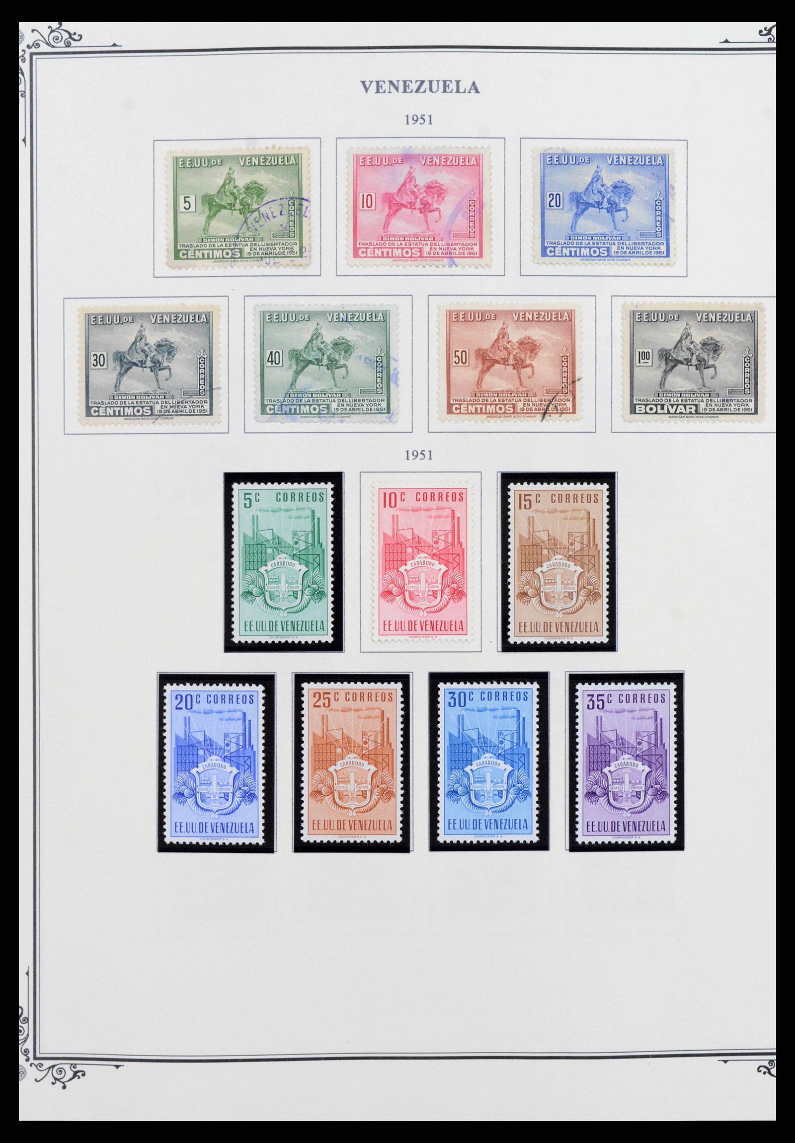 38362 0027 - Stamp collection 38362 Venezuela 1859-1992.