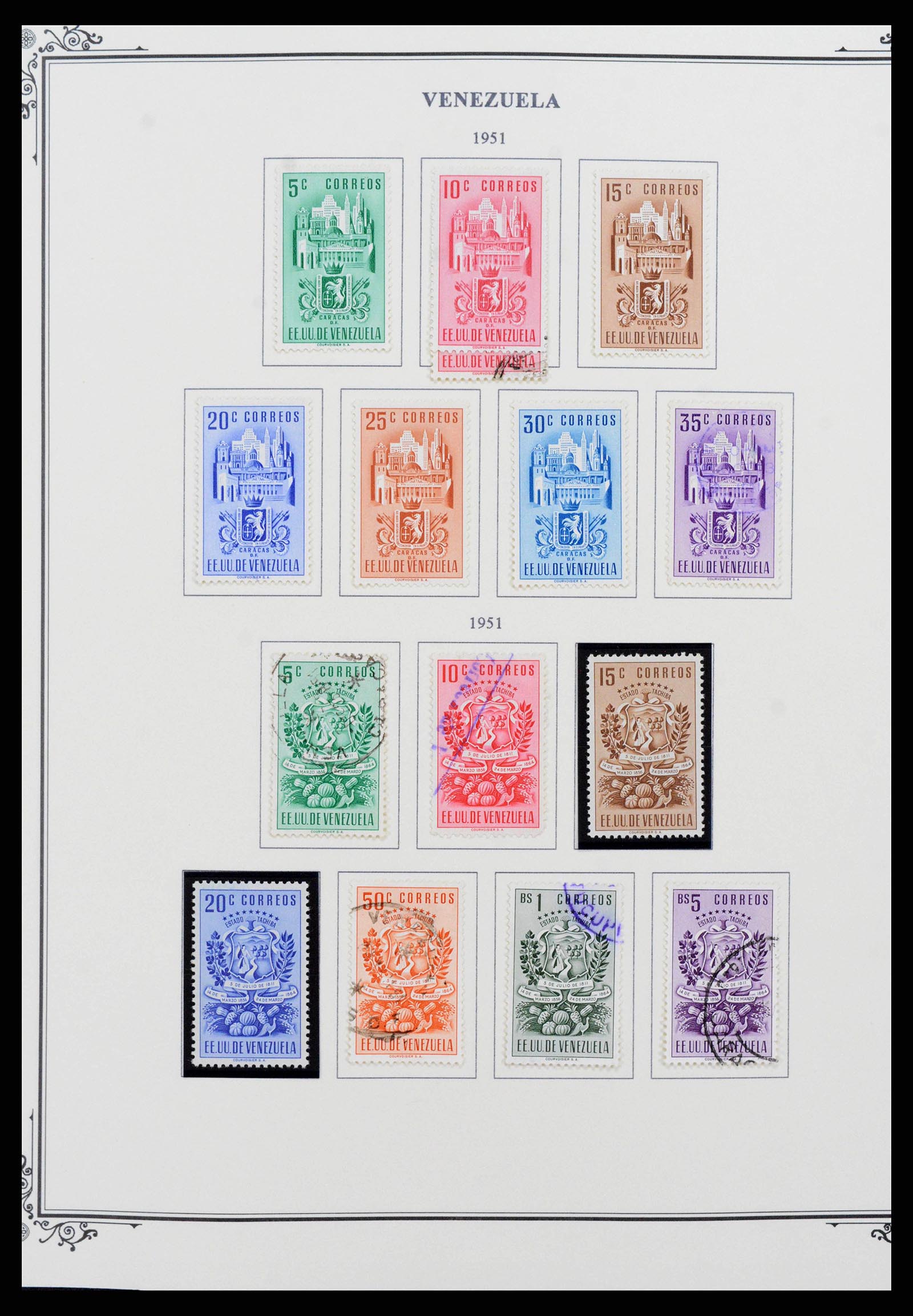 38362 0029 - Stamp collection 38362 Venezuela 1859-1992.