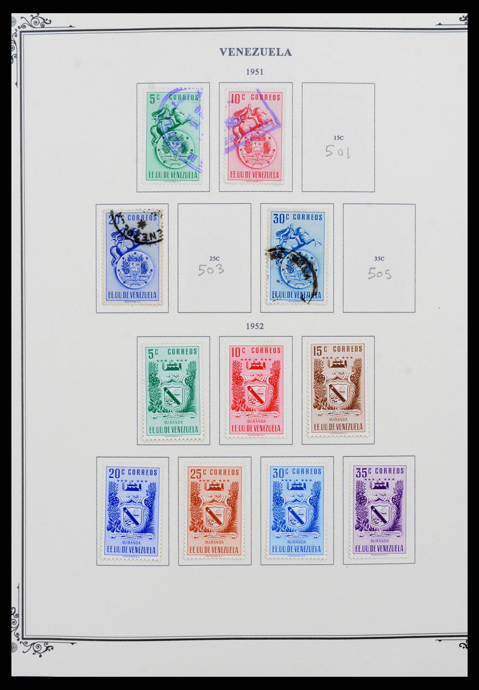 38362 0030 - Stamp collection 38362 Venezuela 1859-1992.