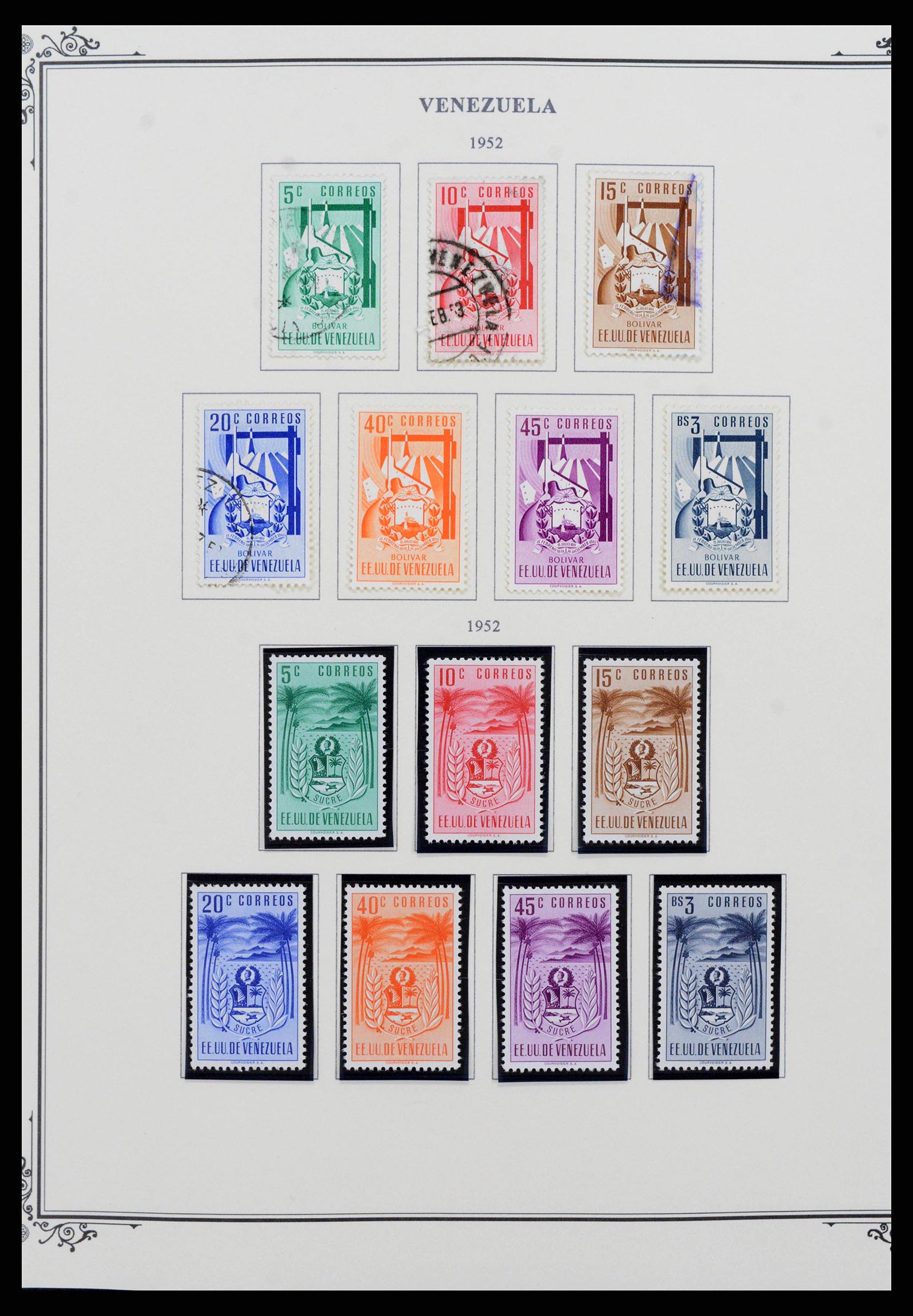 38362 0032 - Stamp collection 38362 Venezuela 1859-1992.