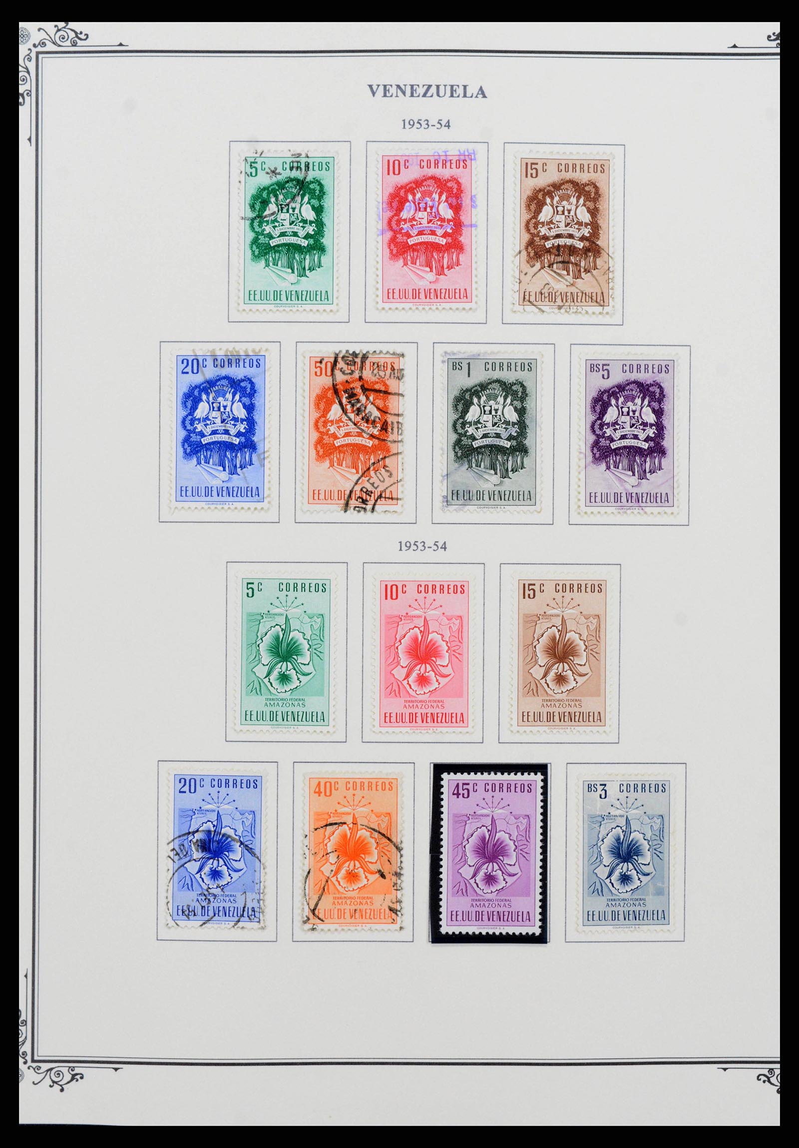 38362 0036 - Stamp collection 38362 Venezuela 1859-1992.