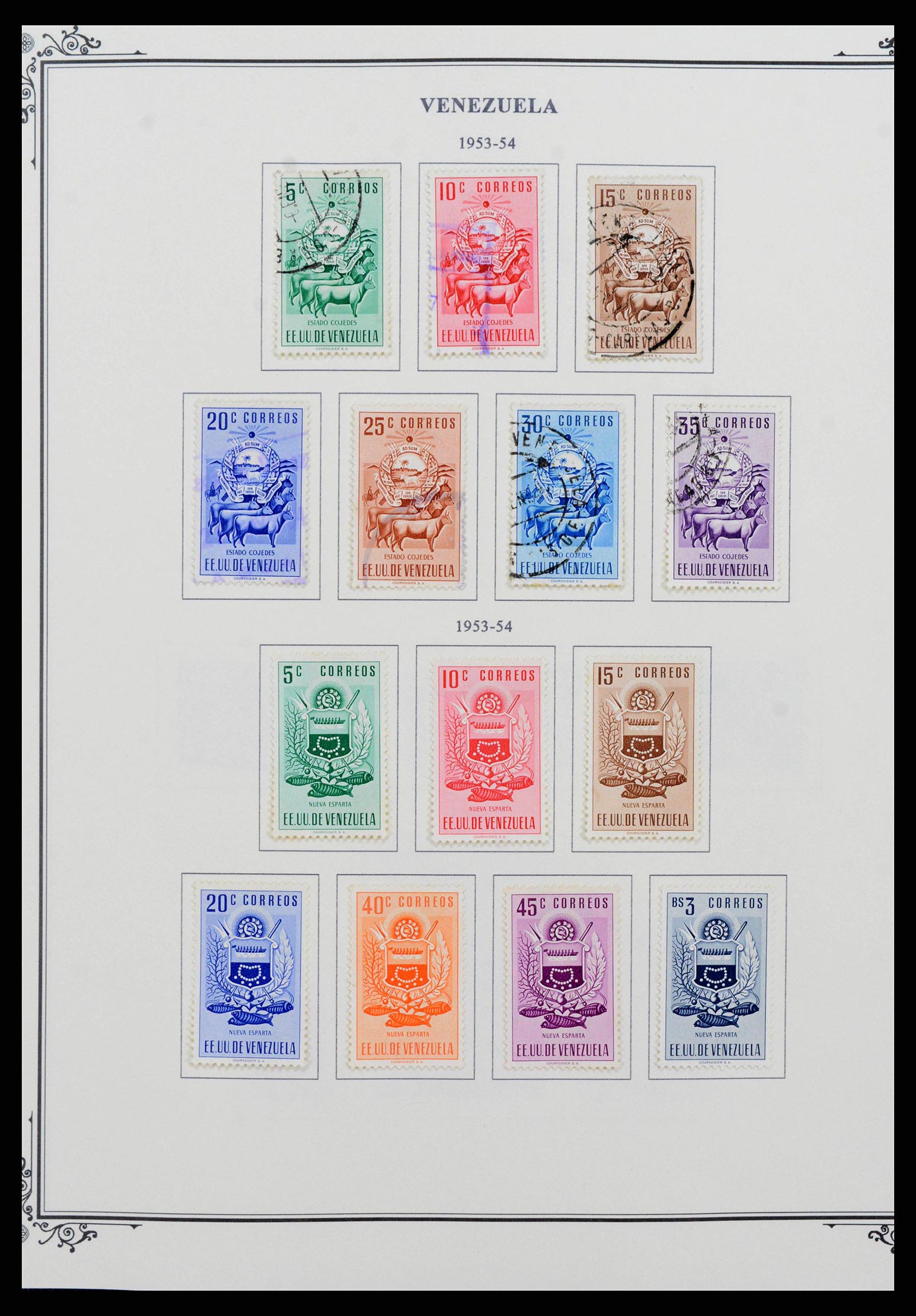38362 0038 - Stamp collection 38362 Venezuela 1859-1992.