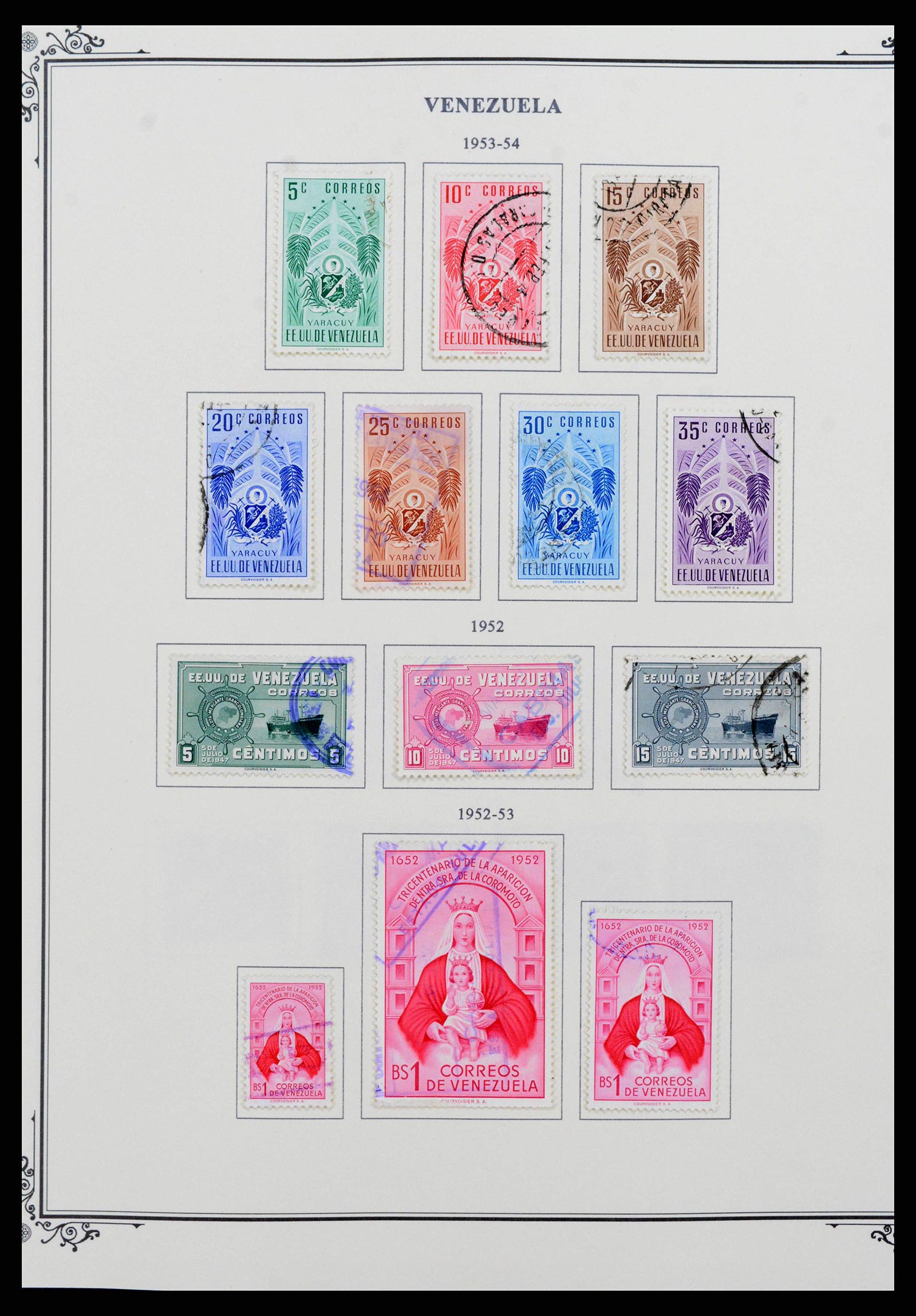 38362 0039 - Stamp collection 38362 Venezuela 1859-1992.