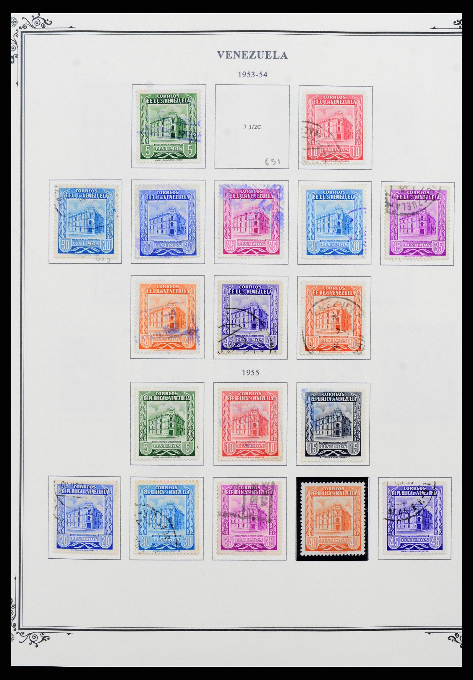 38362 0040 - Stamp collection 38362 Venezuela 1859-1992.